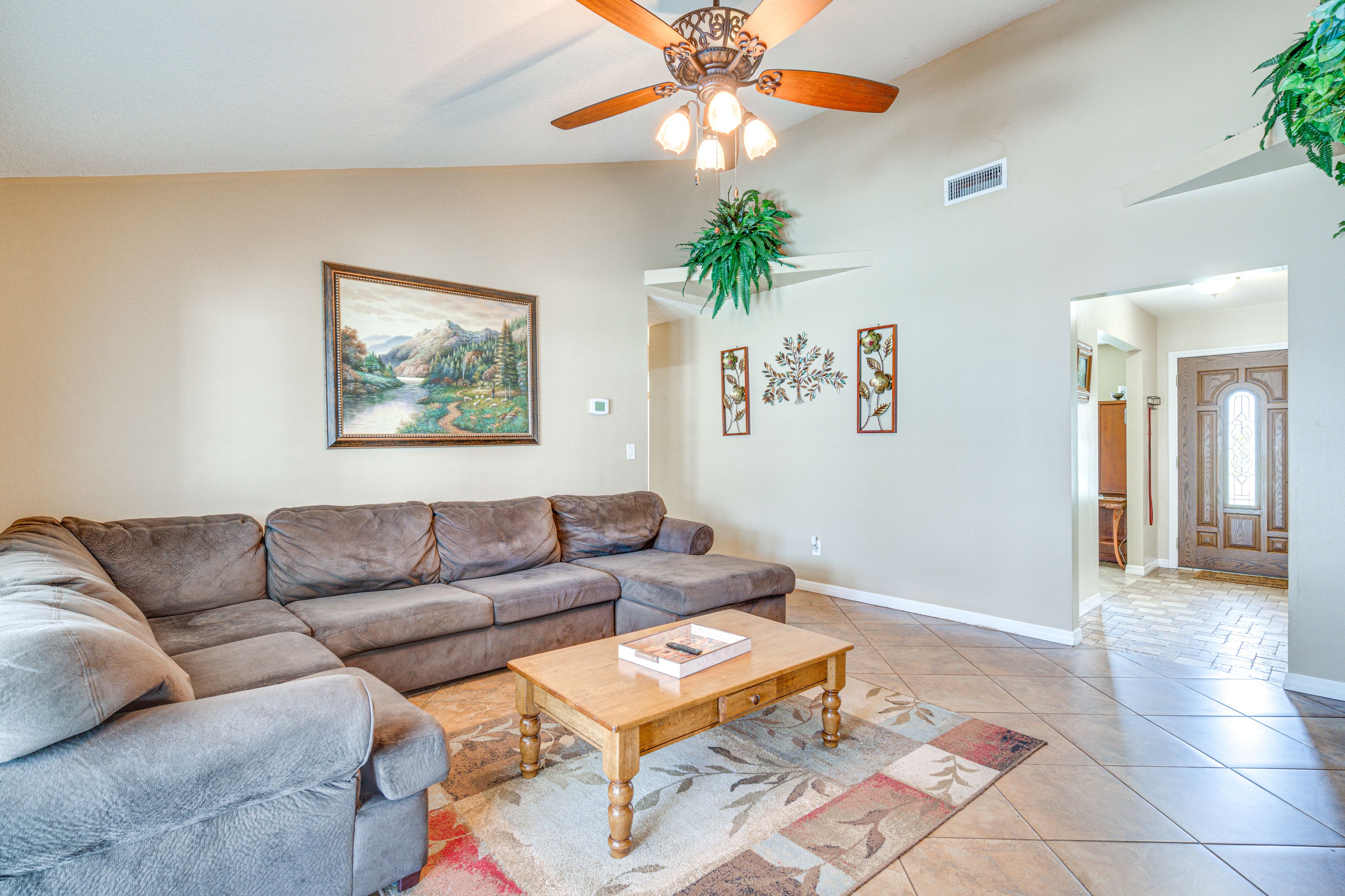 Living Room | Central A/C & Heating