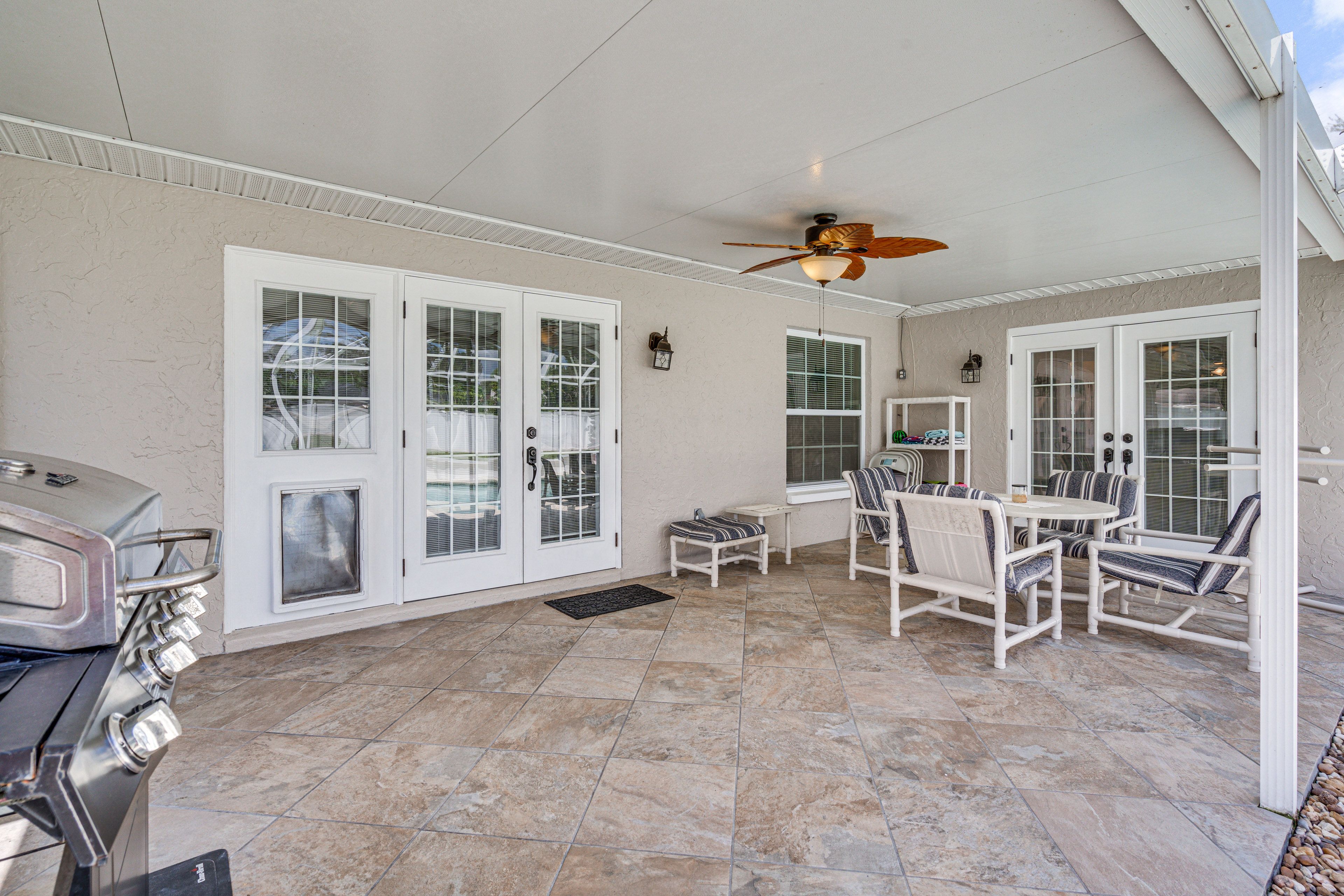 Private Patio | Pool Toys