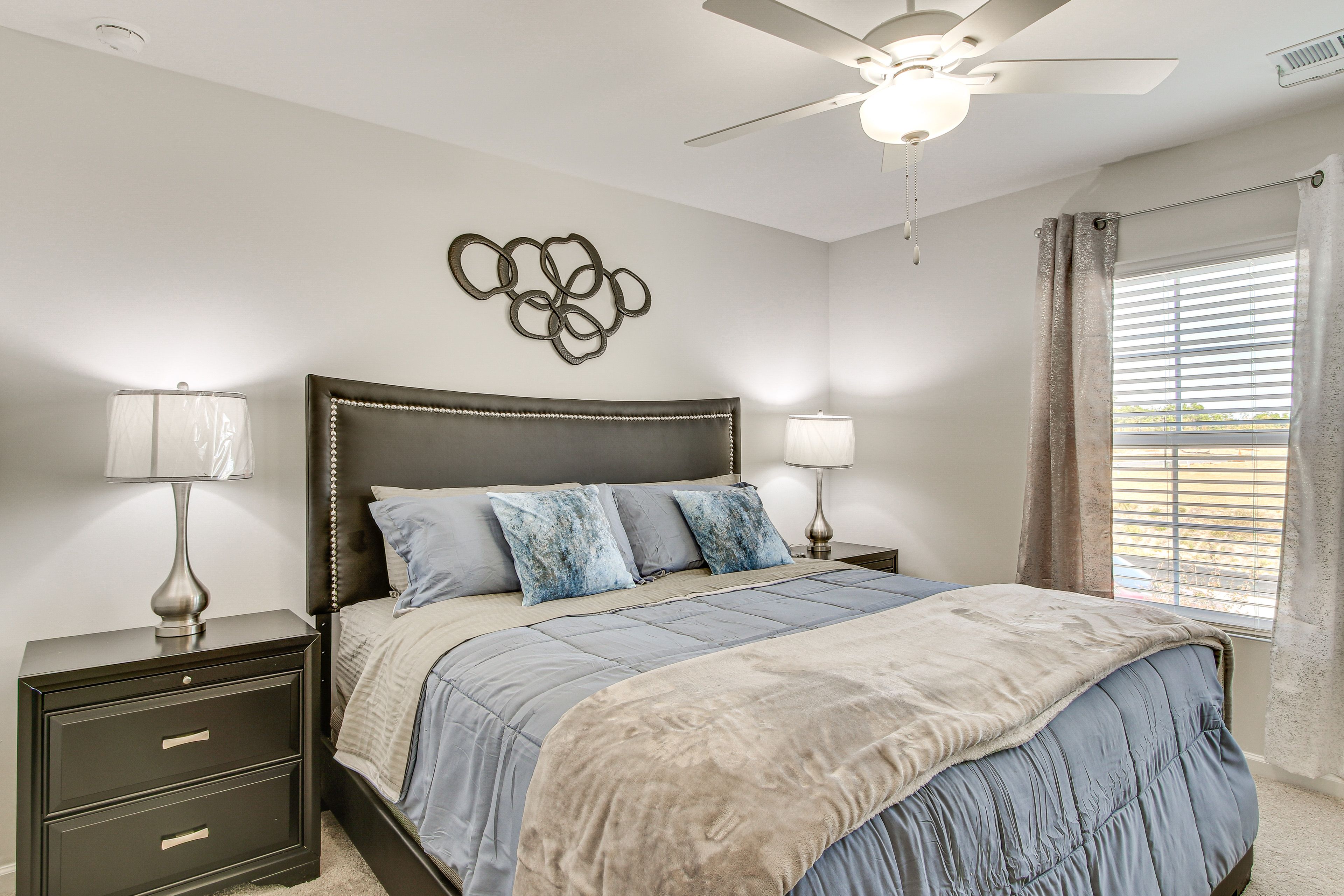 Bedroom 1 | King Bed | Linens Provided | 2nd Floor