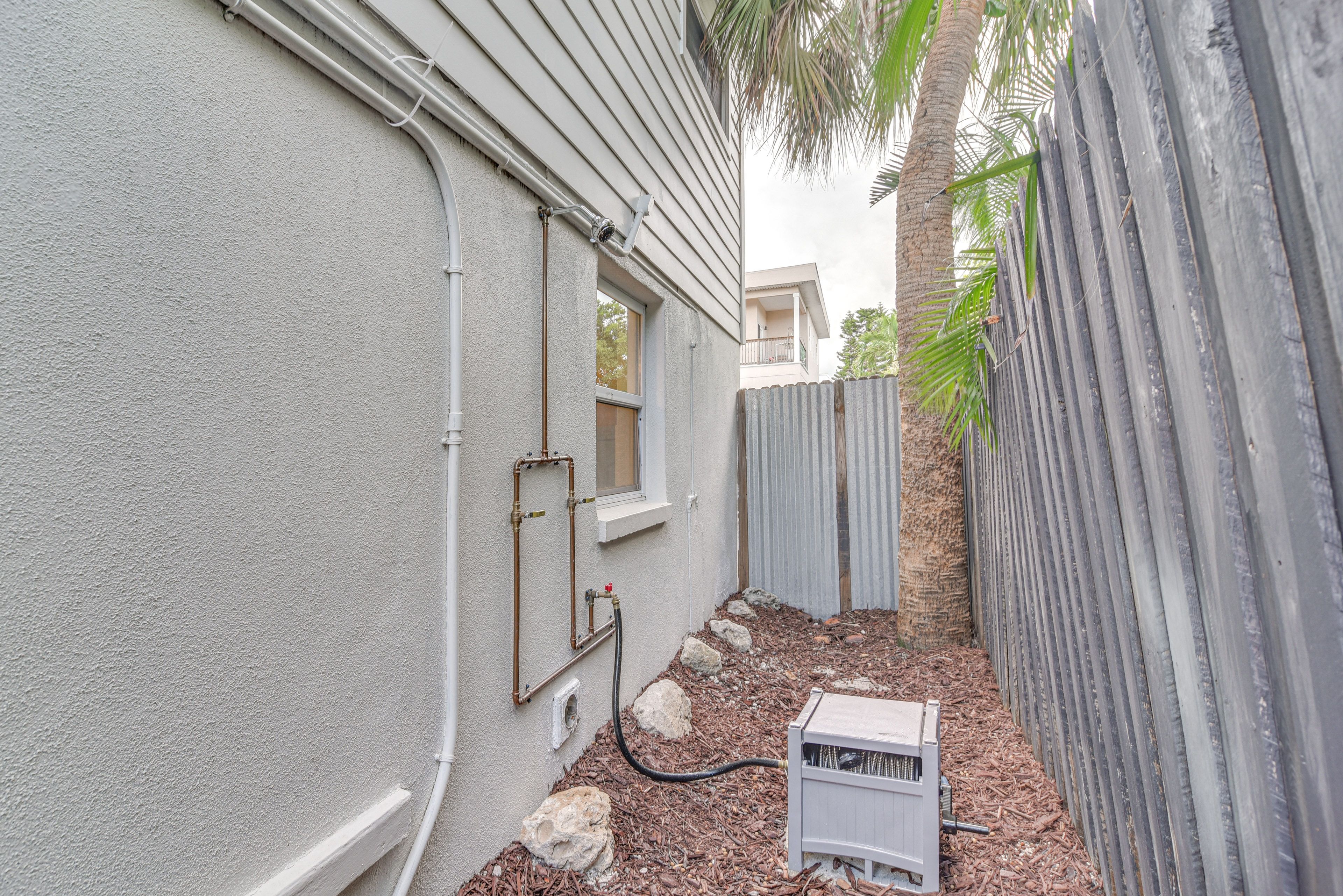 House Exterior | Shower