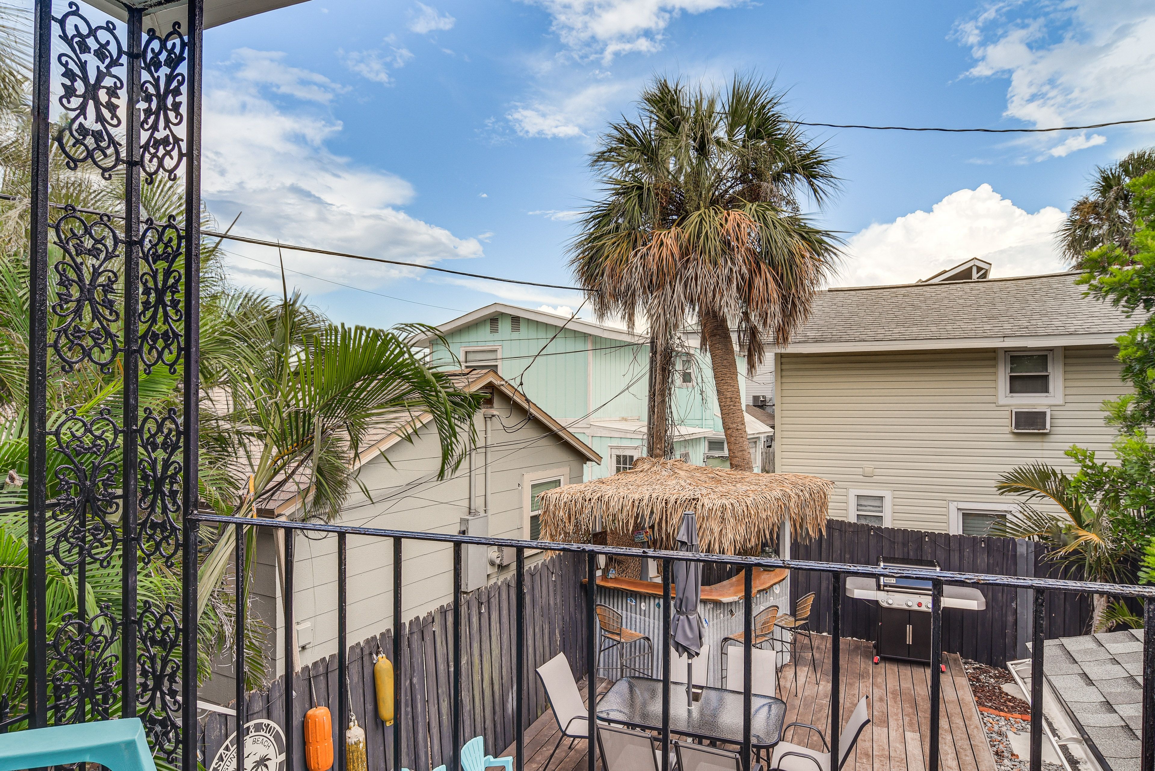 House Exterior | Balcony w/ Seating