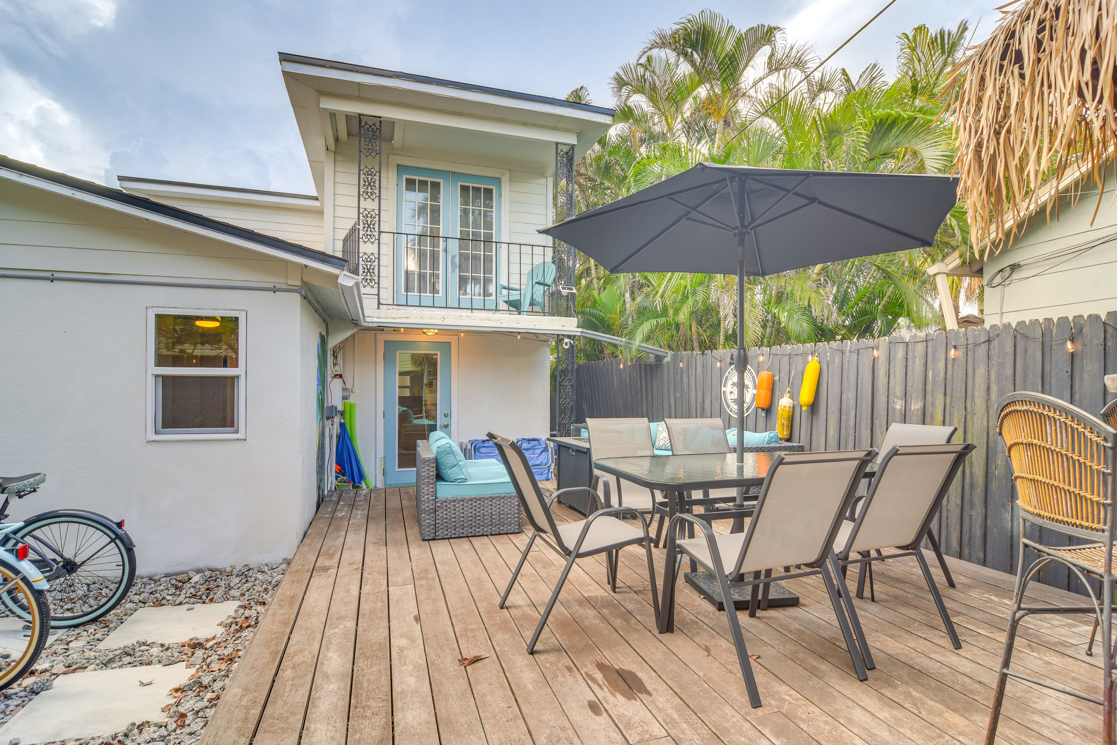 House Exterior | Furnished Deck | Dining Area | Bicycles