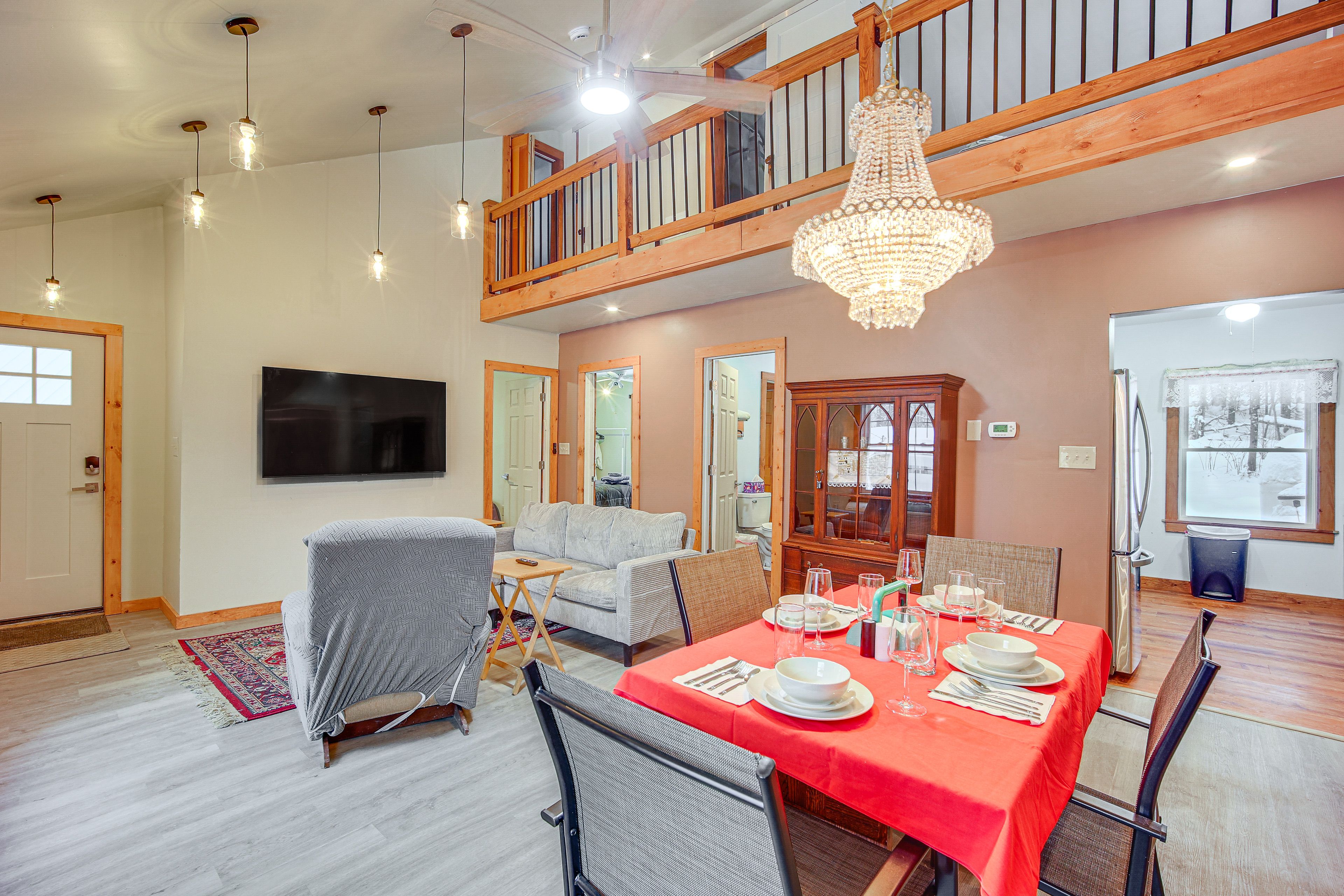 Bethlehem Vacation Rental | 3BR | 2BR | 1,450 Sq Ft | Step-Free Entry