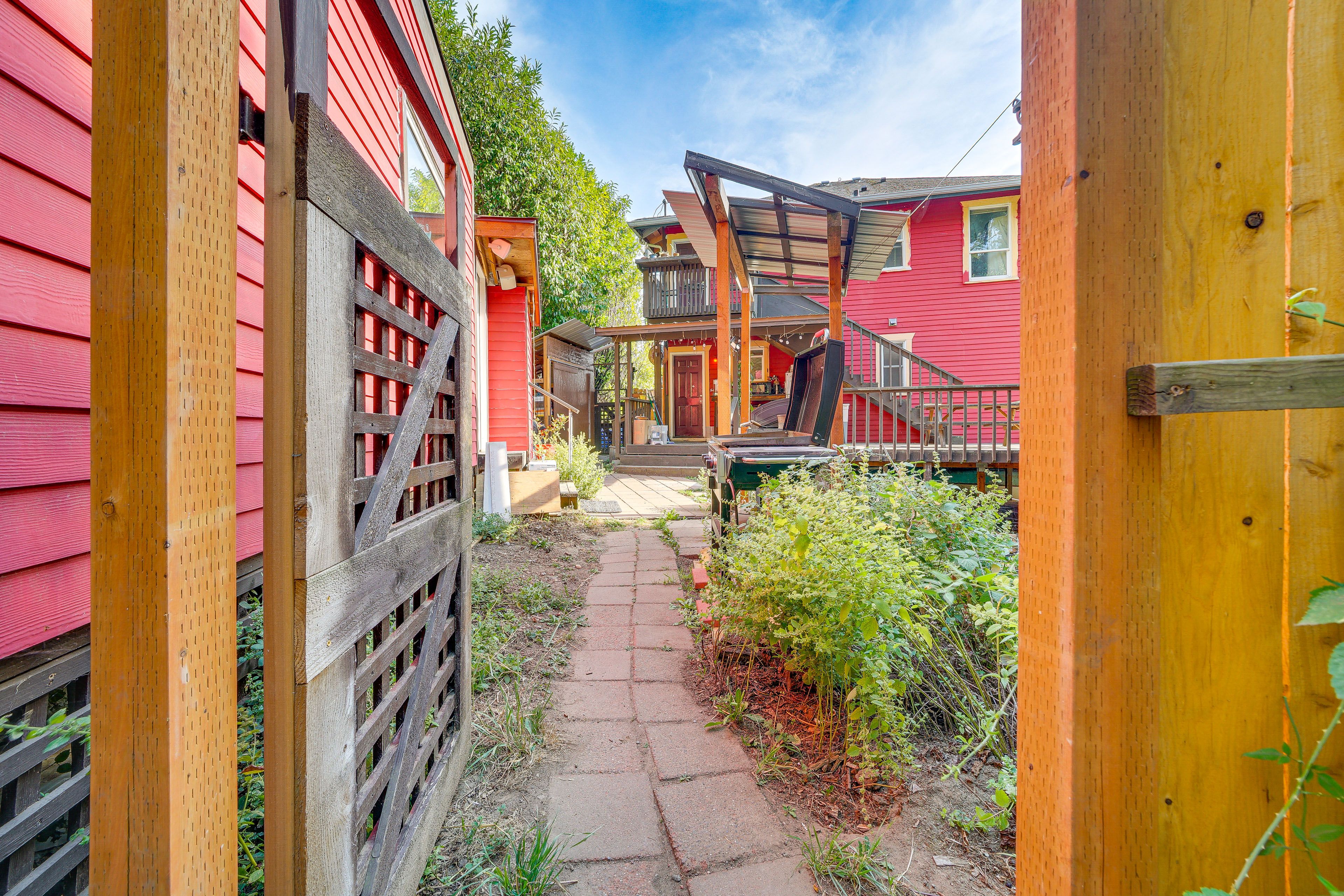 Gate to Shared Backyard