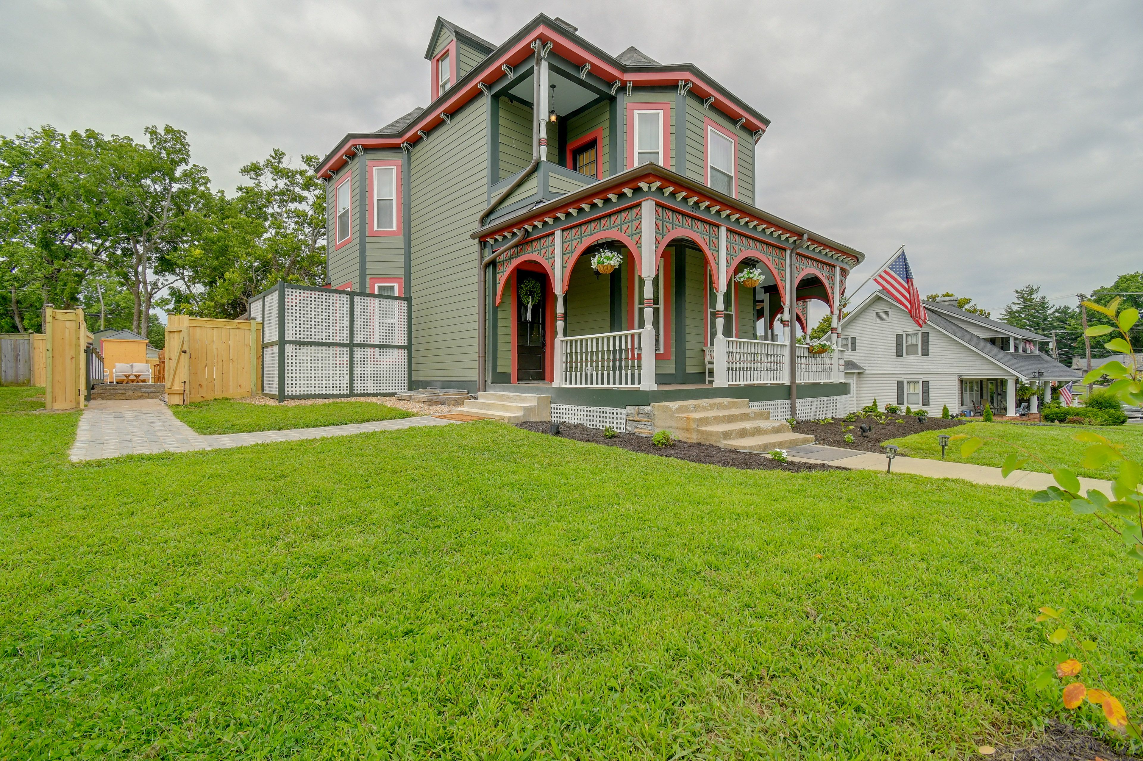 Front Side View of Porch