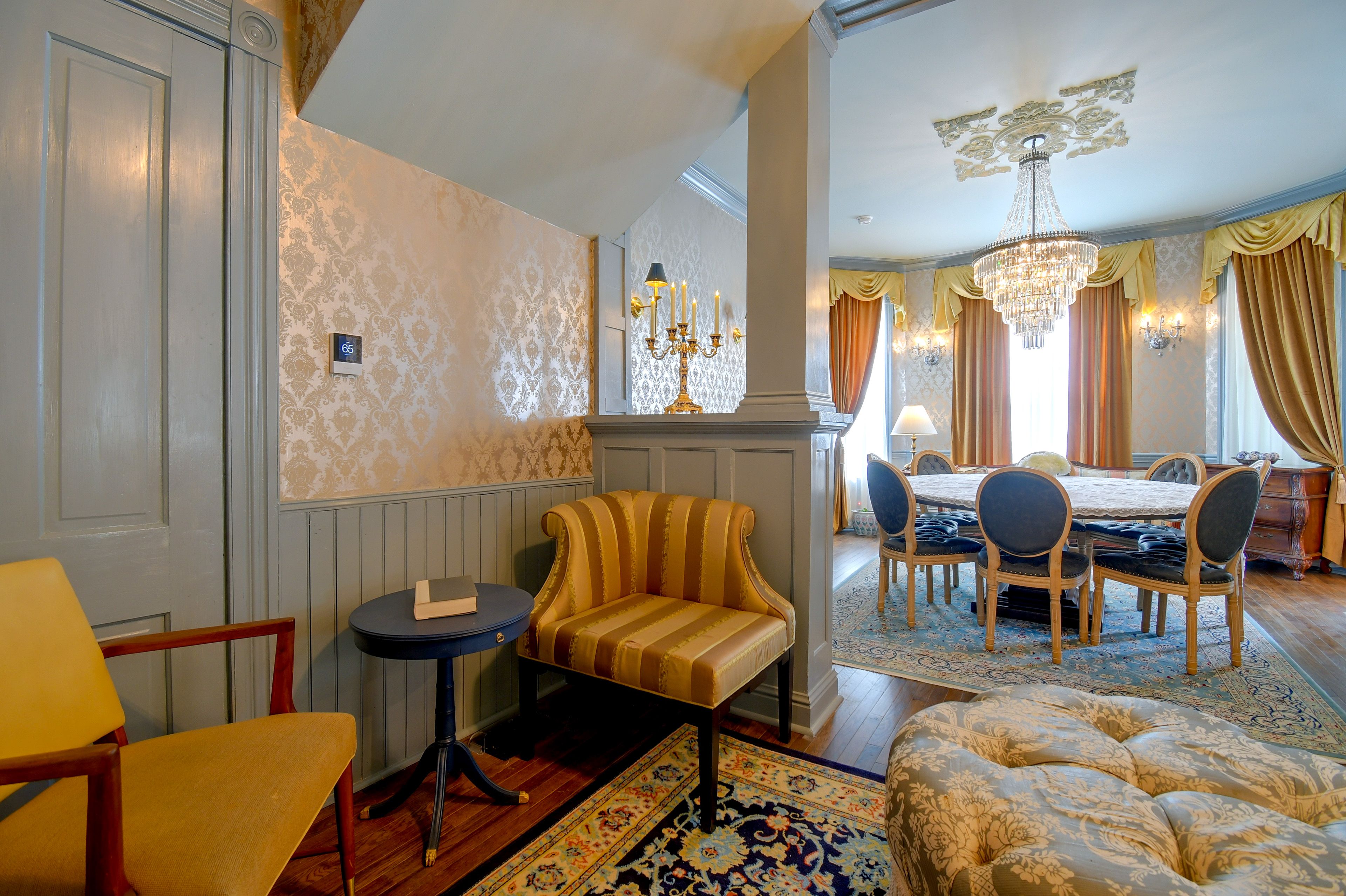 View of Dining Room from Sitting Area