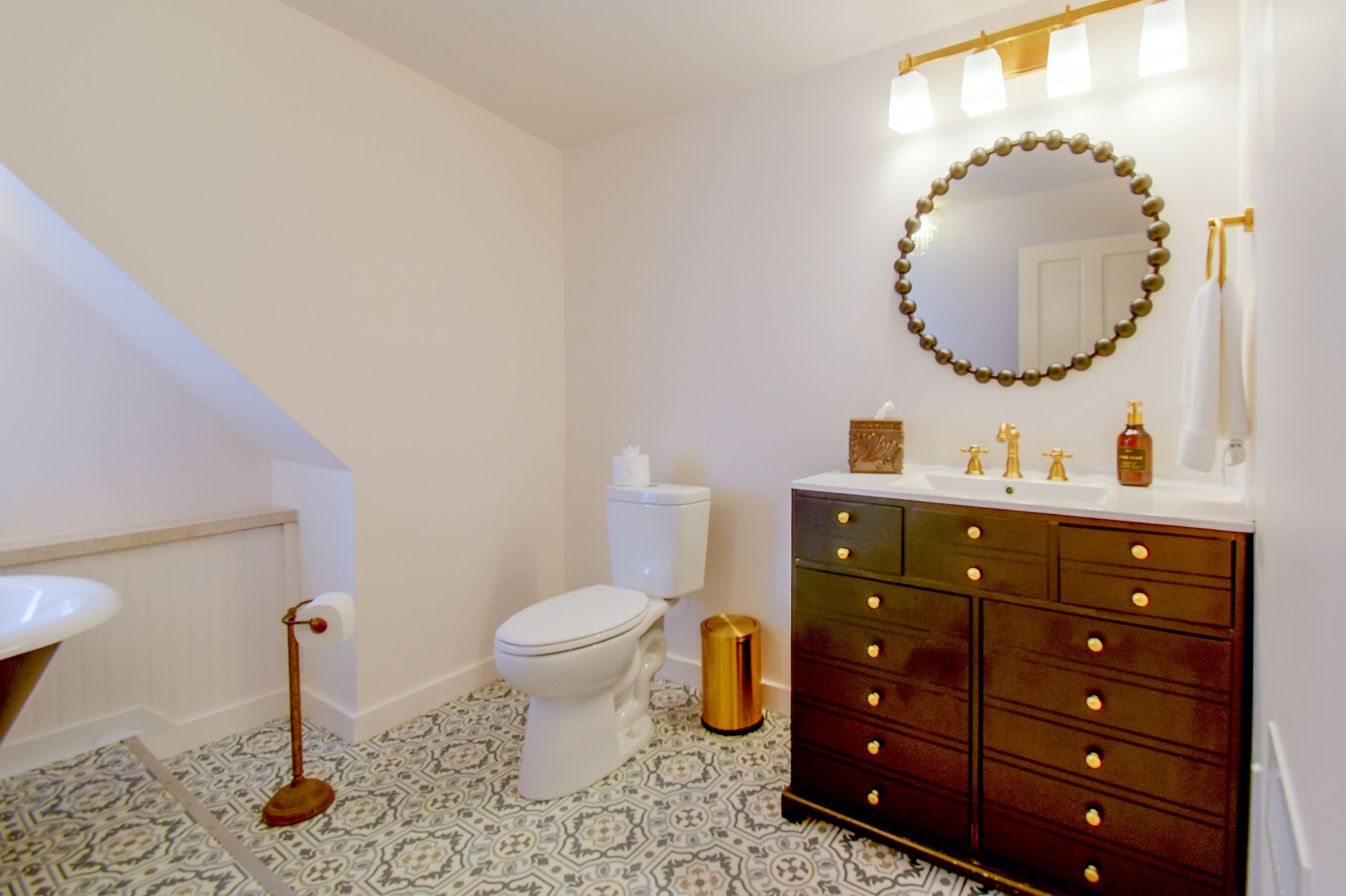 Attic Bathroom Vanity