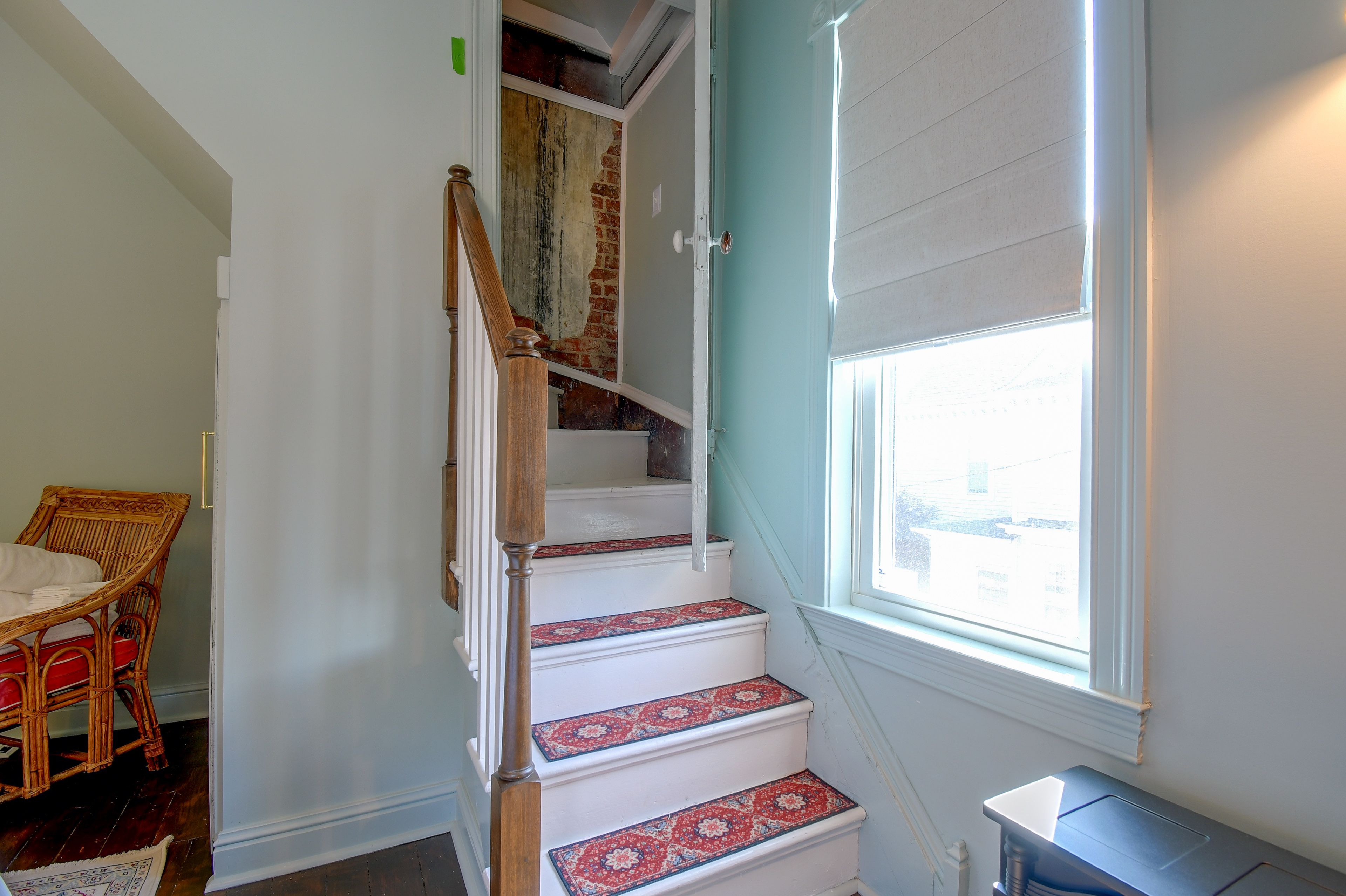 Staircase to Attic from Blue Room
