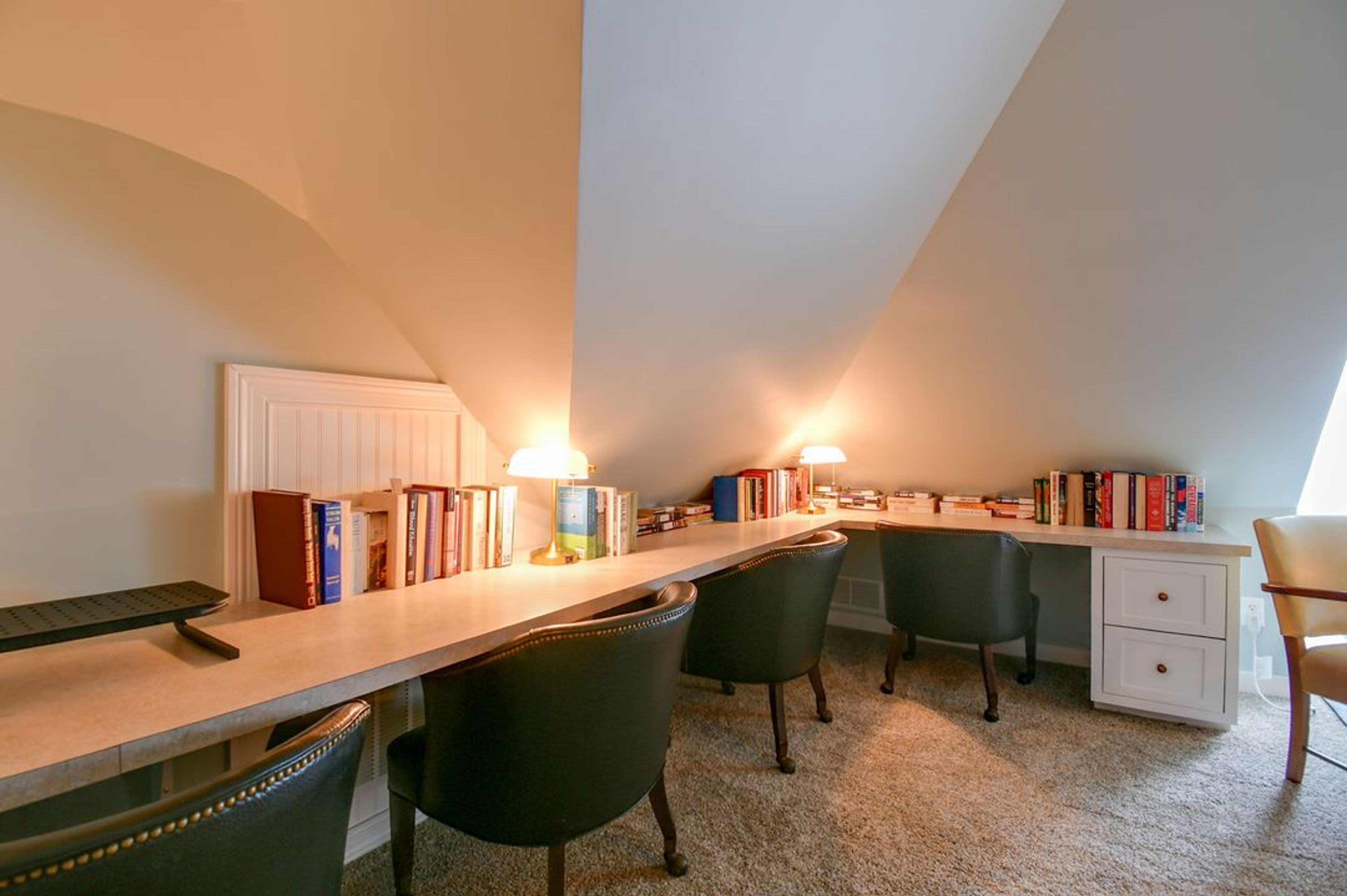 Attic Study | 4 Work Stations