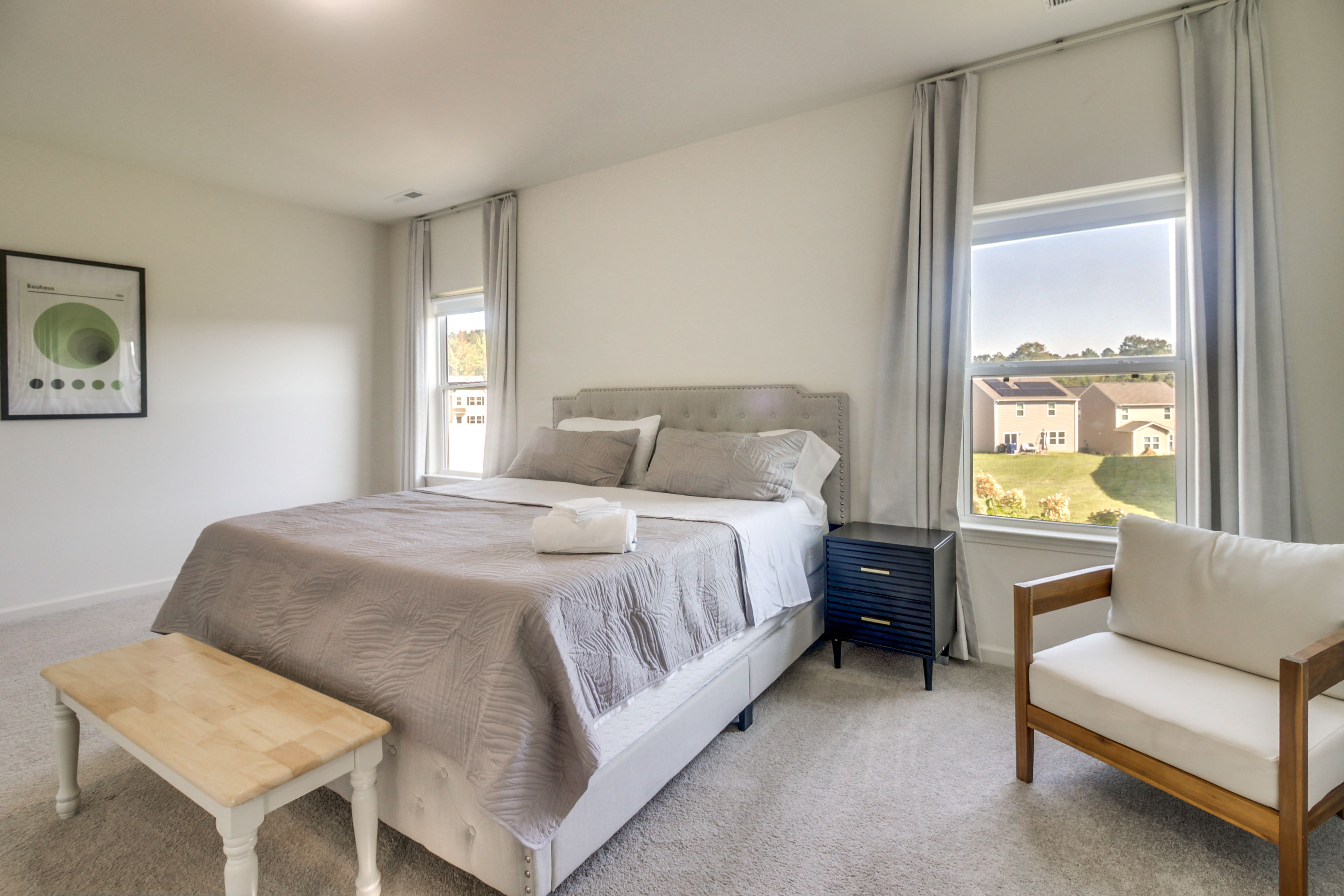 Bedroom 1 | King Bed | Smart TV | En-Suite Bathroom | 1st Floor