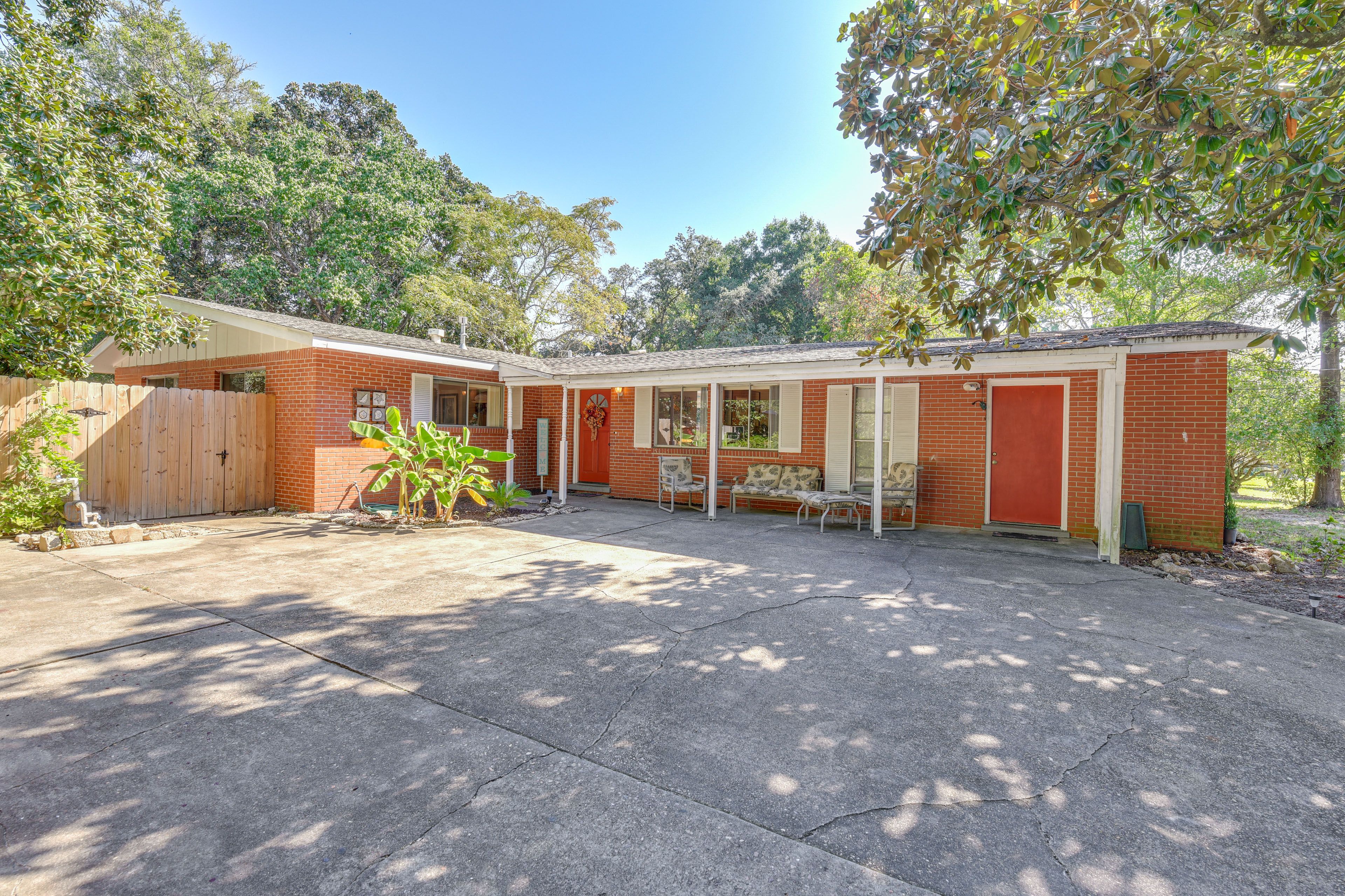 Fort Walton Beach Vacation Rental | 4BR | 2BA | 1,650 Sq Ft | 1 Step Required