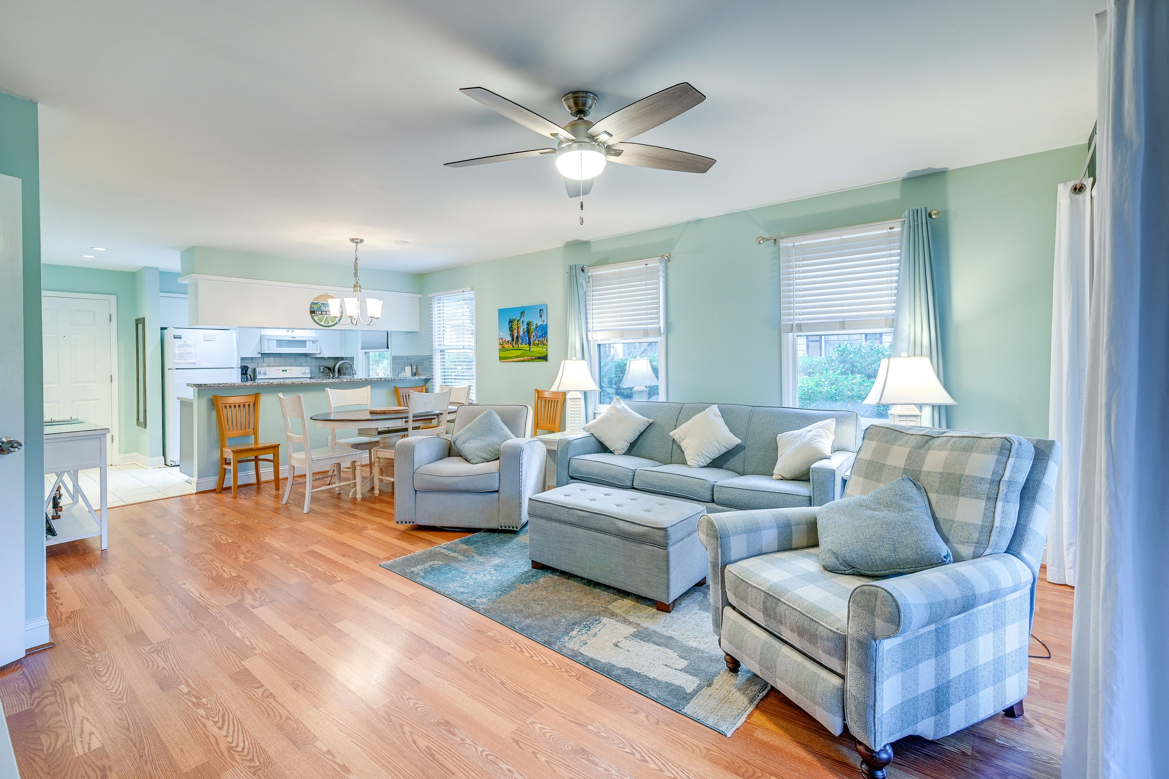 Living Room | Single-Story Unit | 1st-Floor Condo