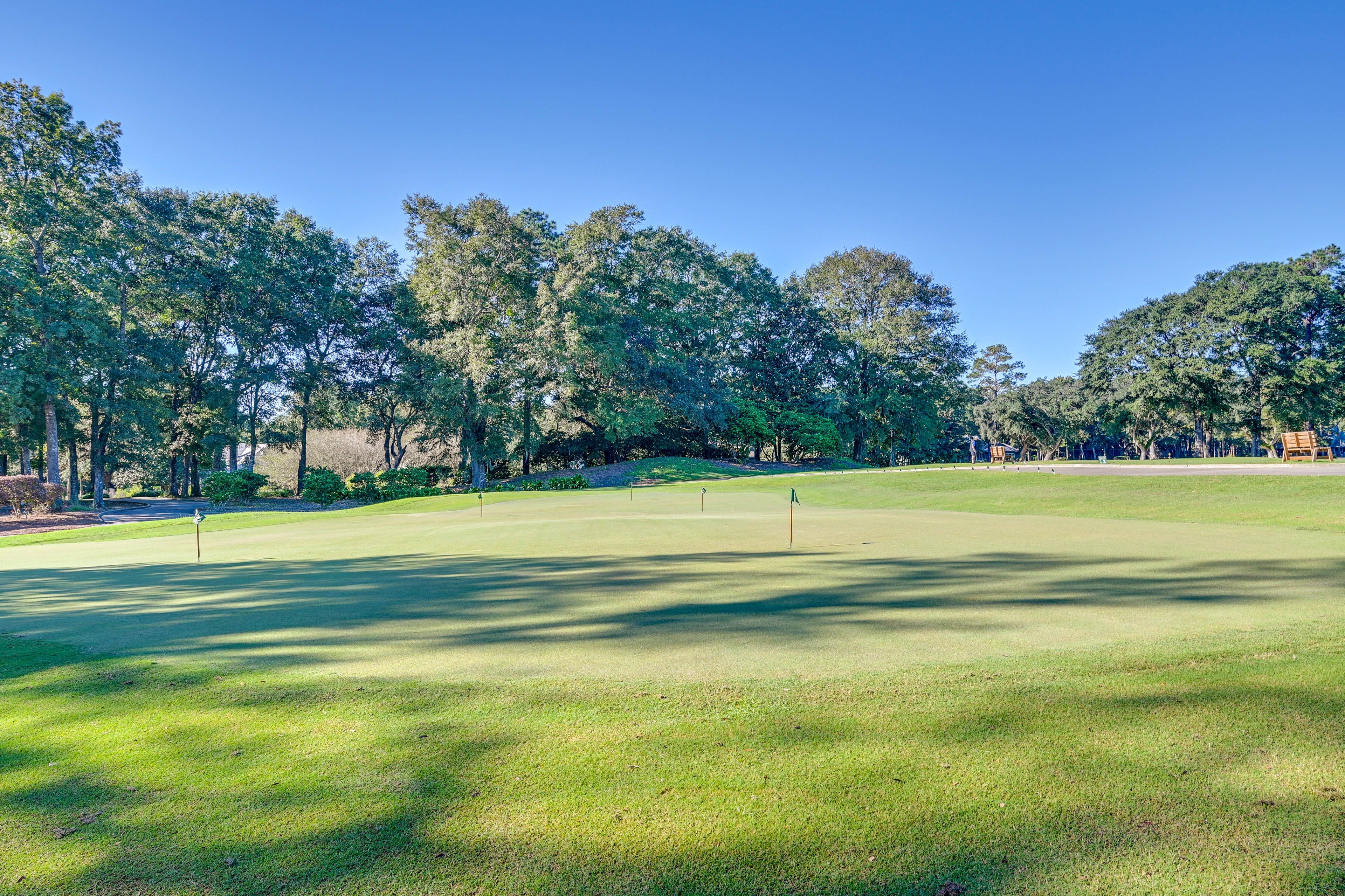 Steps to Golf Course