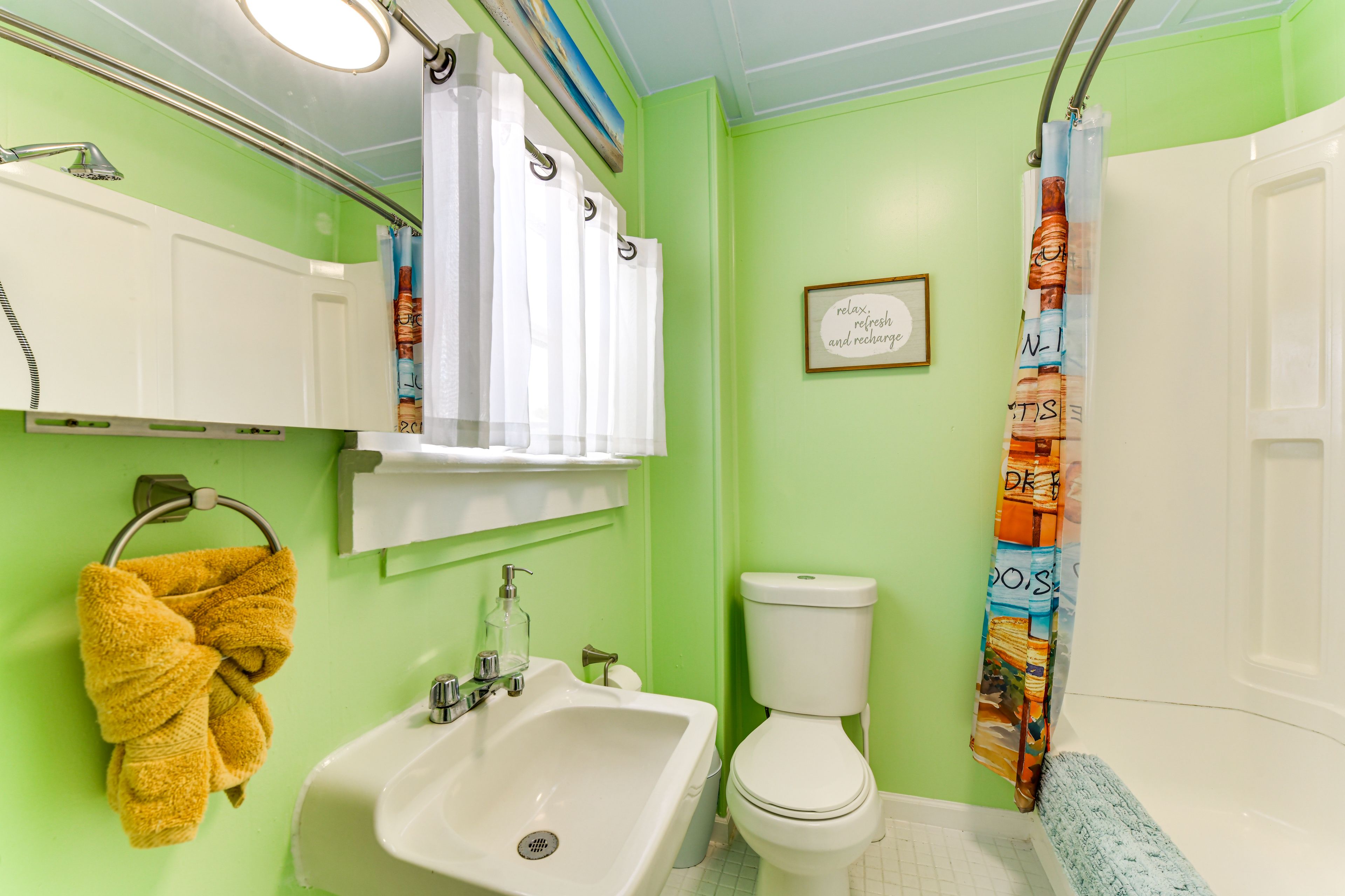 Bathroom | Towels Provided | 2nd Floor