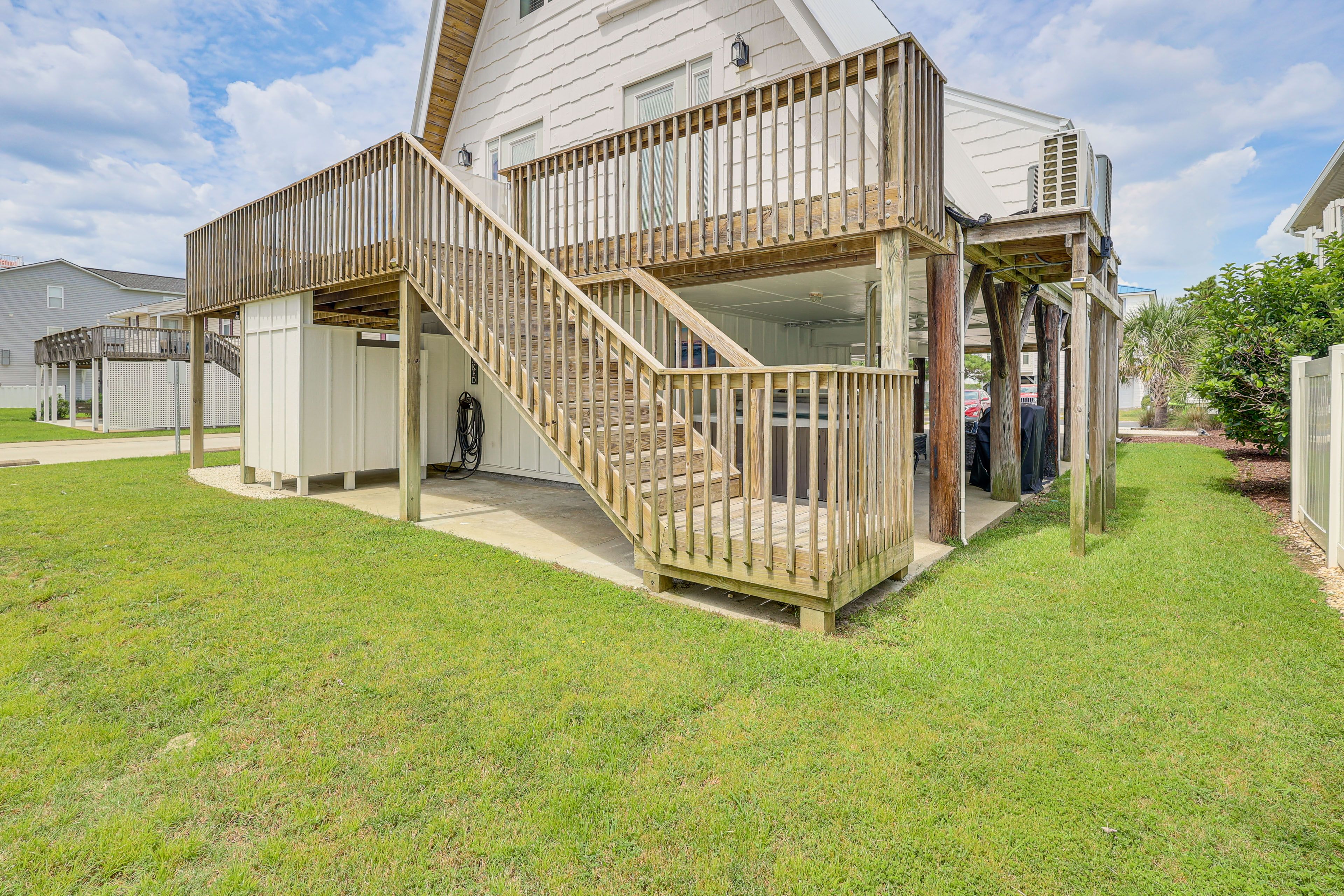 Stairs to Main Entrance