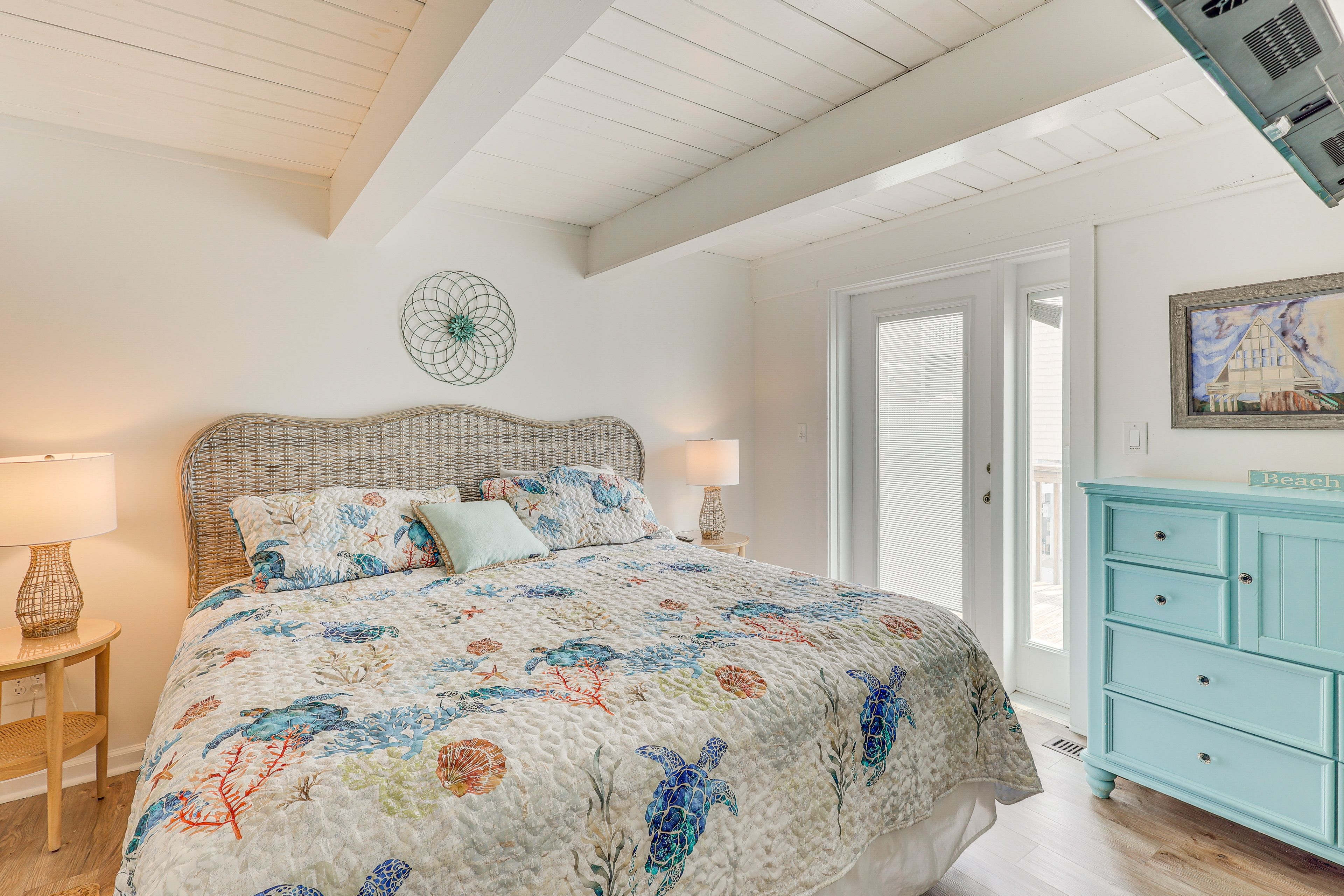 Bedroom 1 | King Bed | Deck Access | Main Level