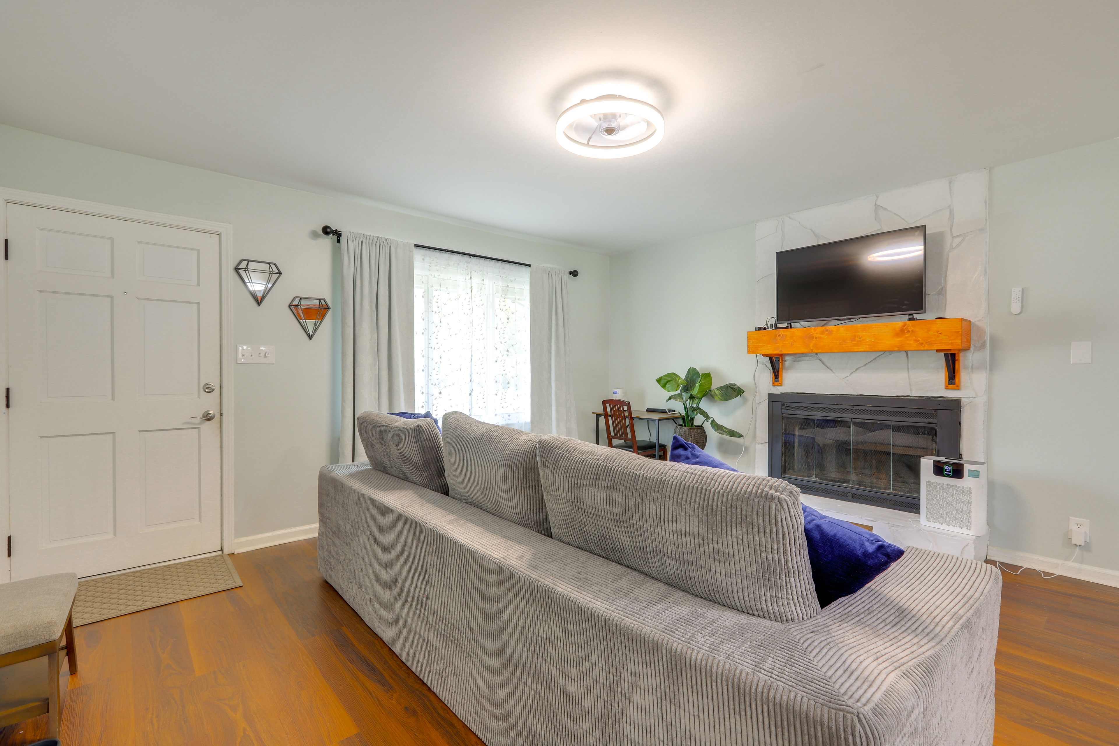 Living Area | Laptop Workspace | Board Games