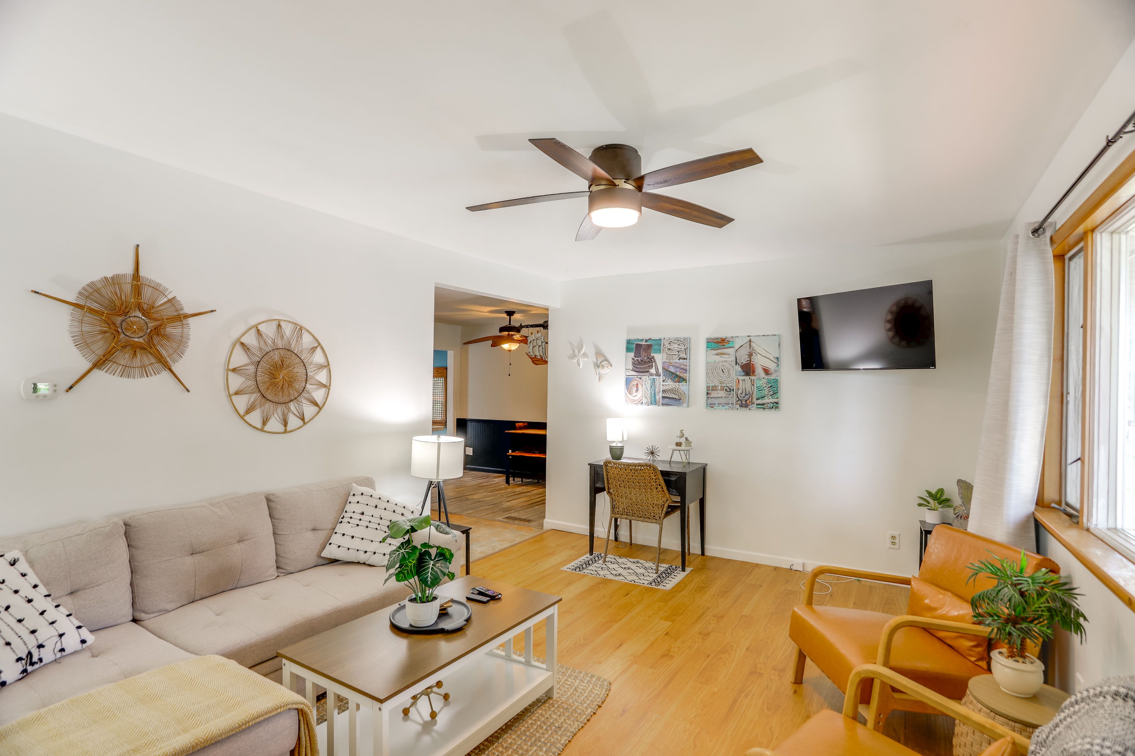 Living Room | Central A/C & Heat | Free WiFi