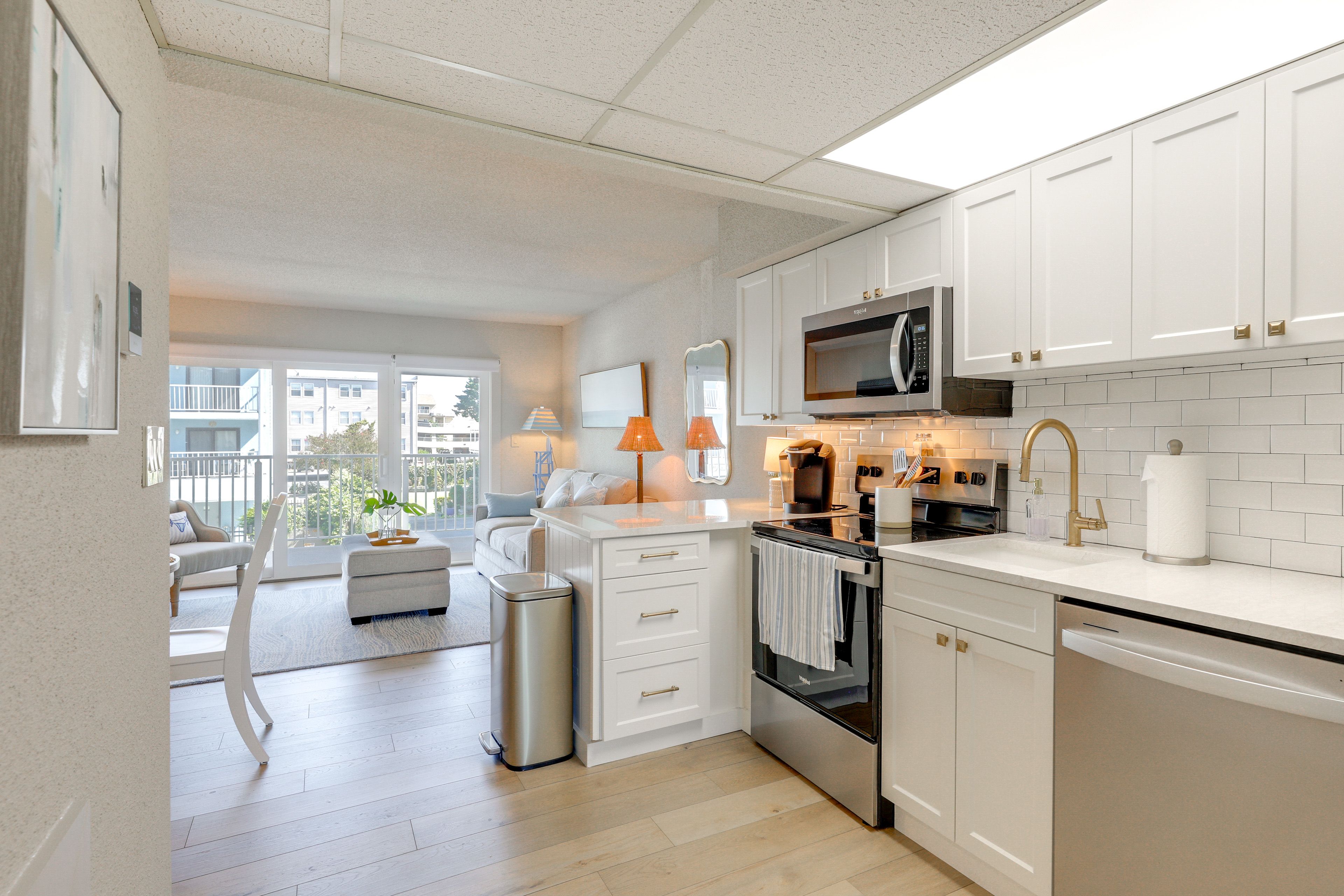Kitchen | Keurig Coffee Maker | Refrigerator | Toaster | Tea Kettle
