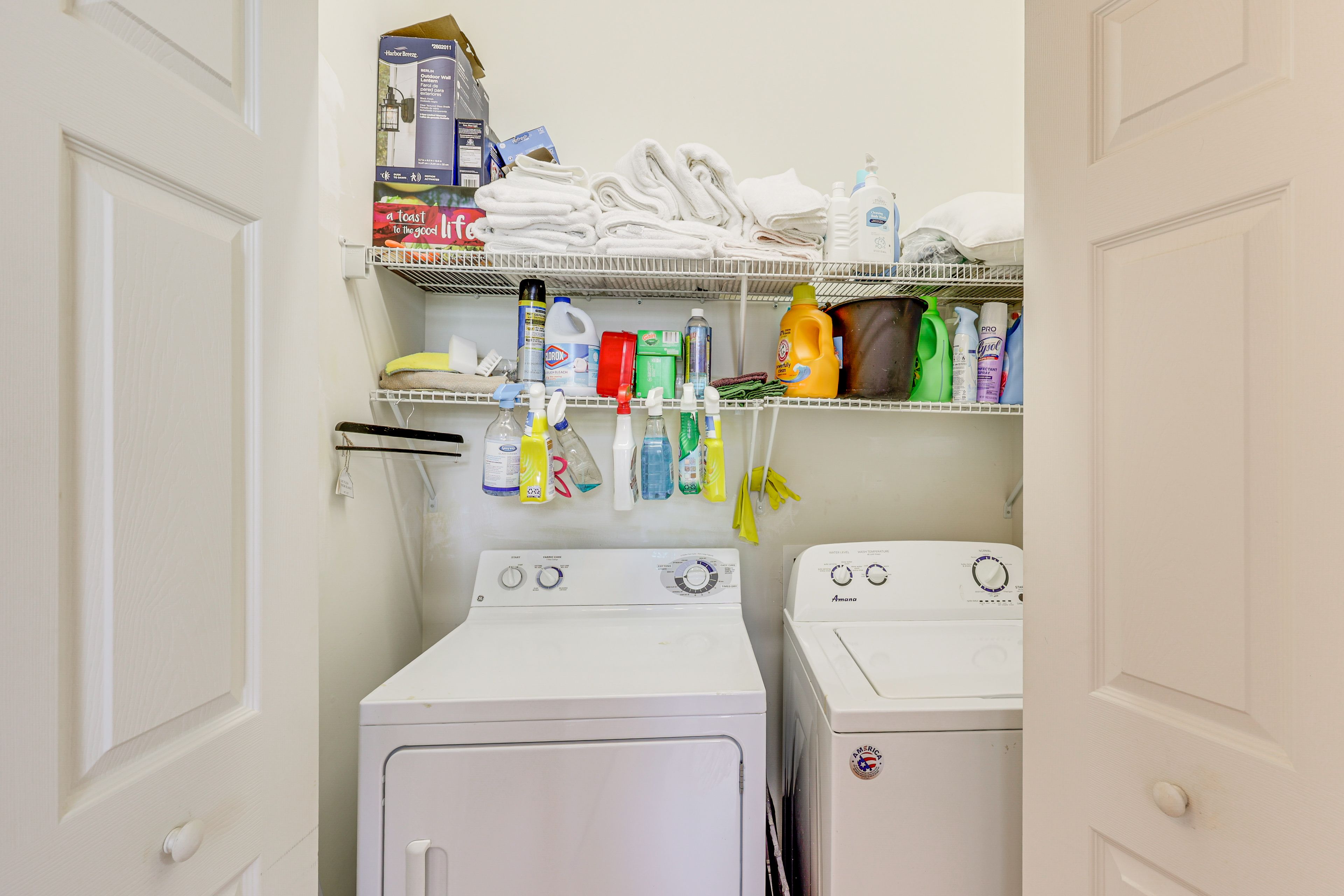 Laundry Closet | Iron/Board