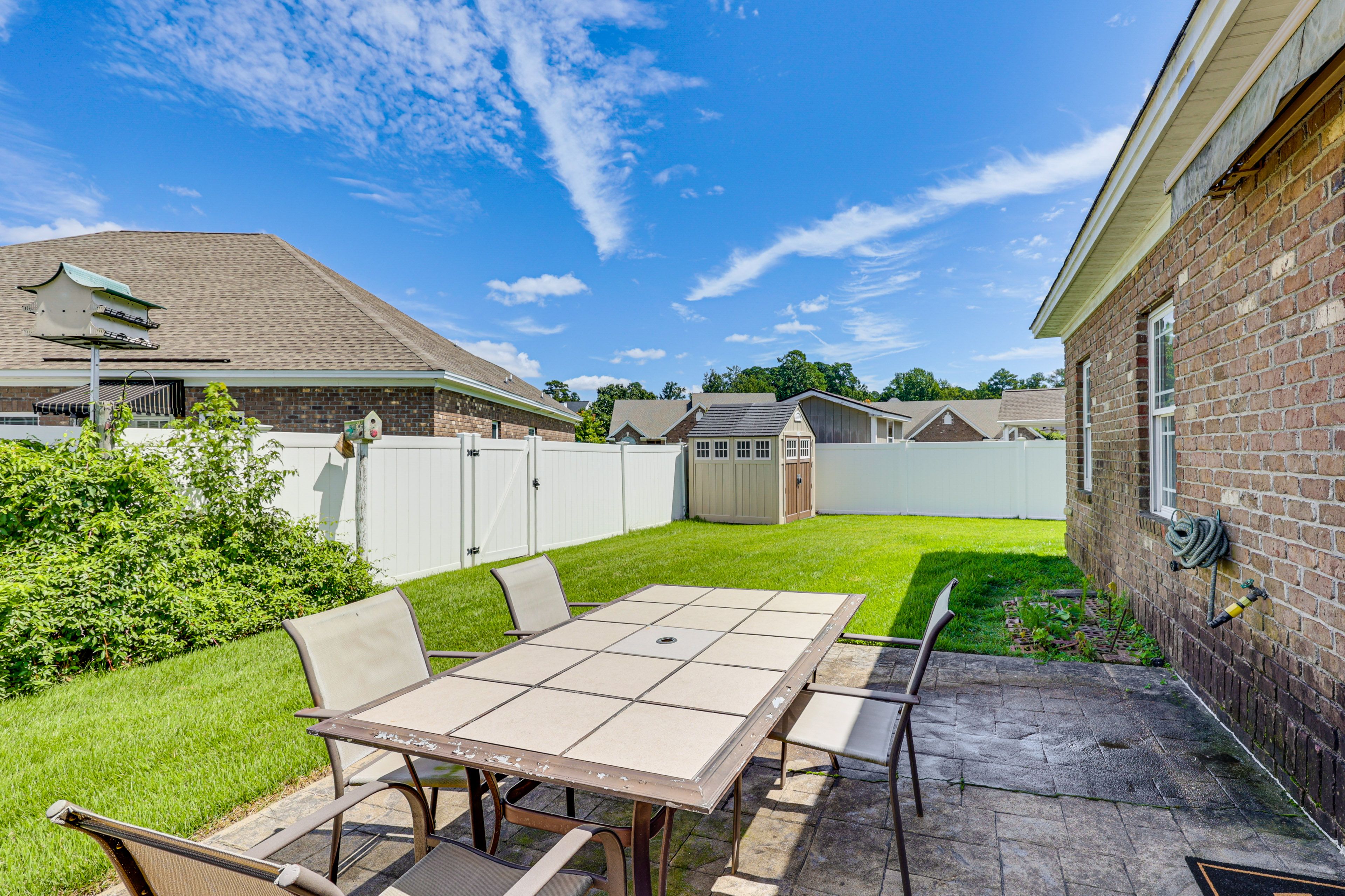 Fenced-In Yard | Furnished Patio