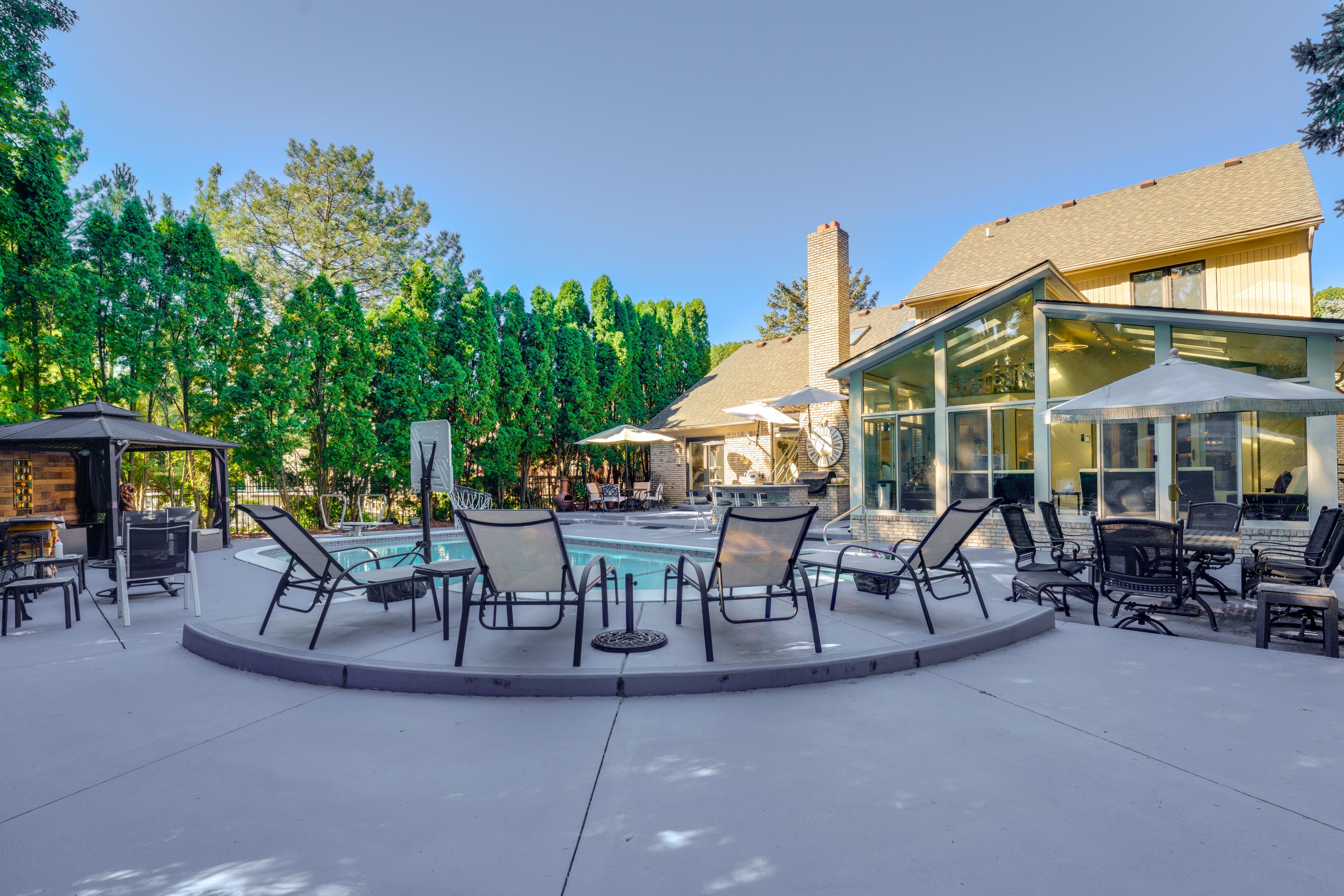 Pool Deck | Outdoor Games | Dining Area | Fire Pit