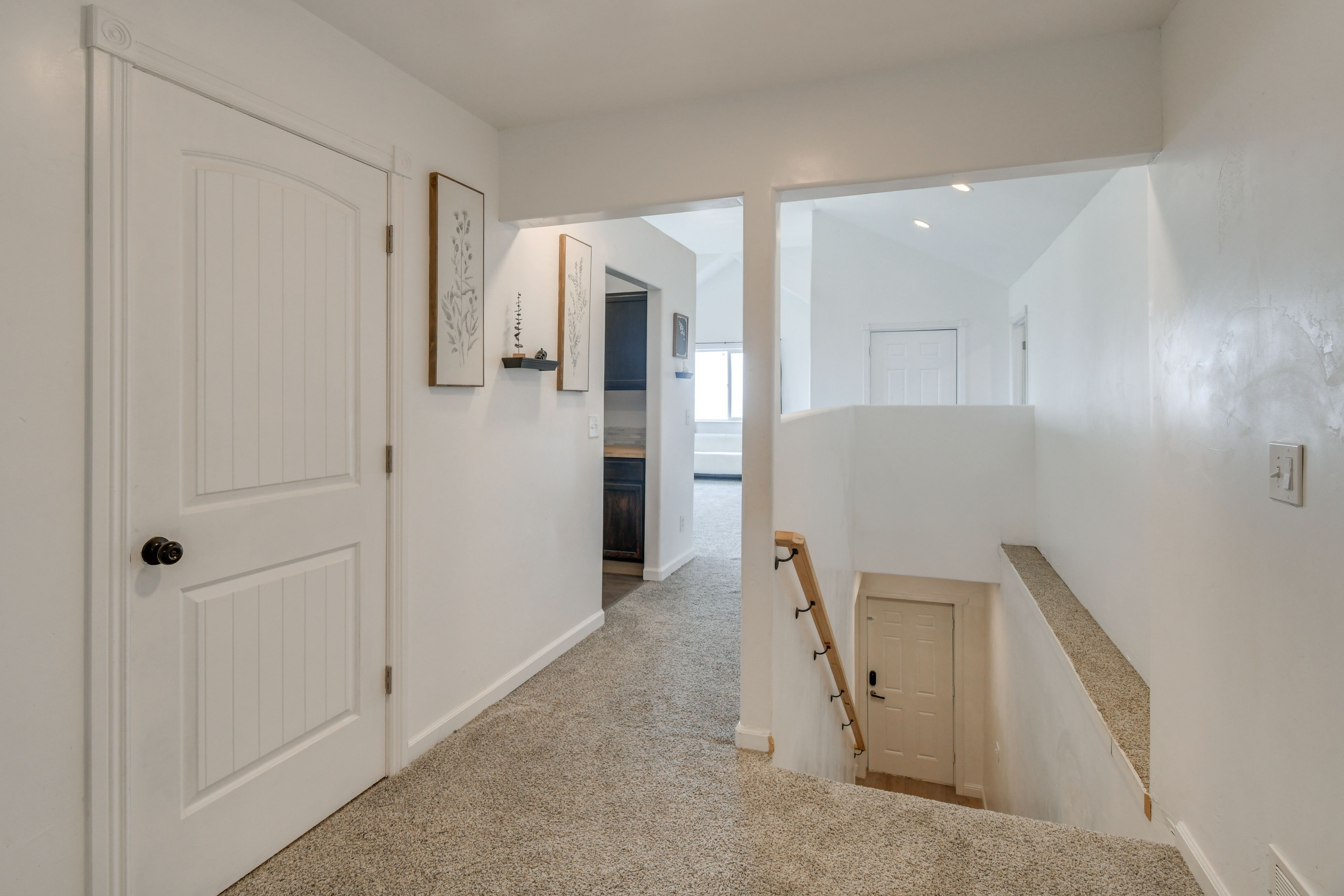 Interior Stairs to Access Unit