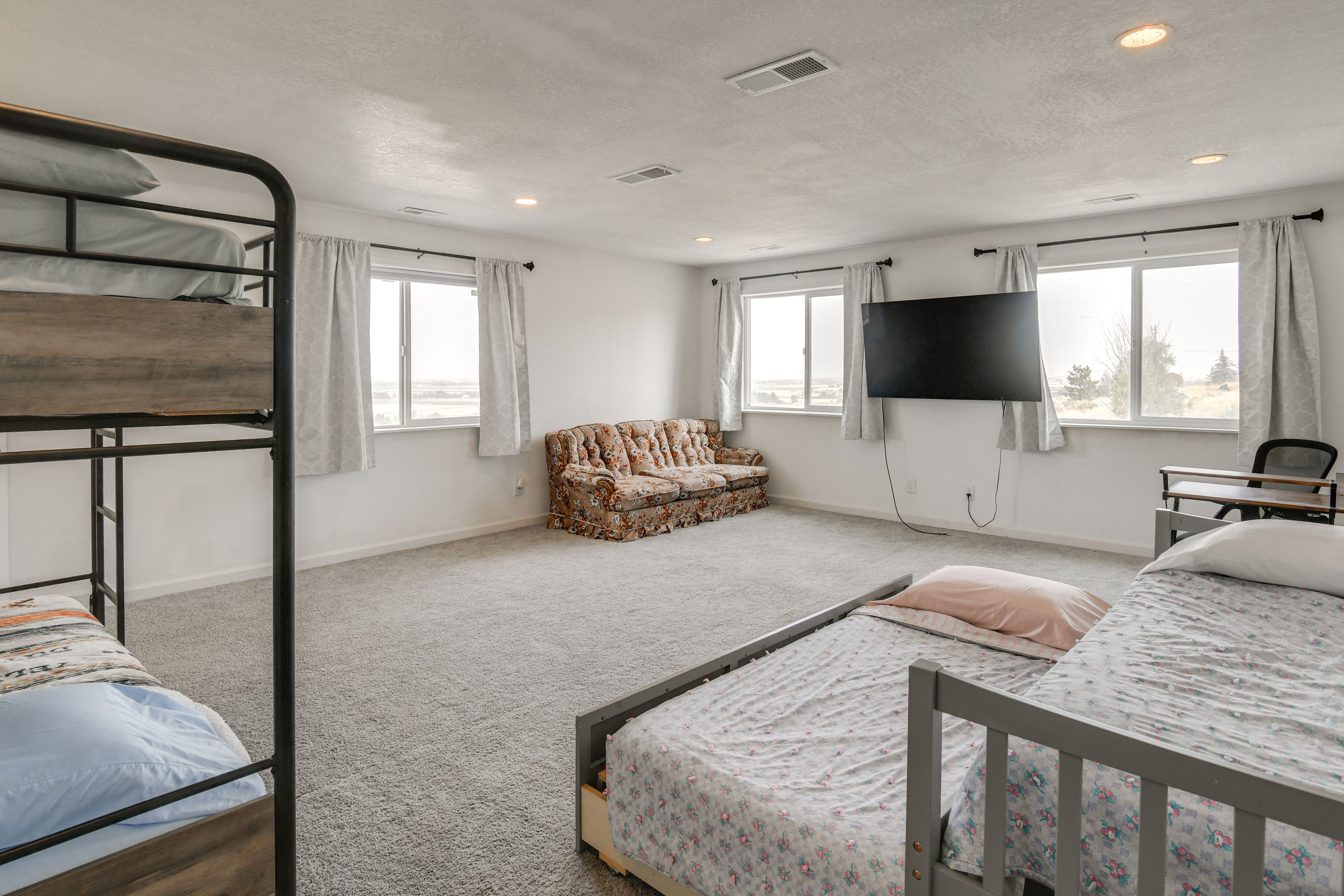 Bedroom 3 | Twin Bunk Bed | Twin Daybed w/ Twin Trundle | Desk Workspace