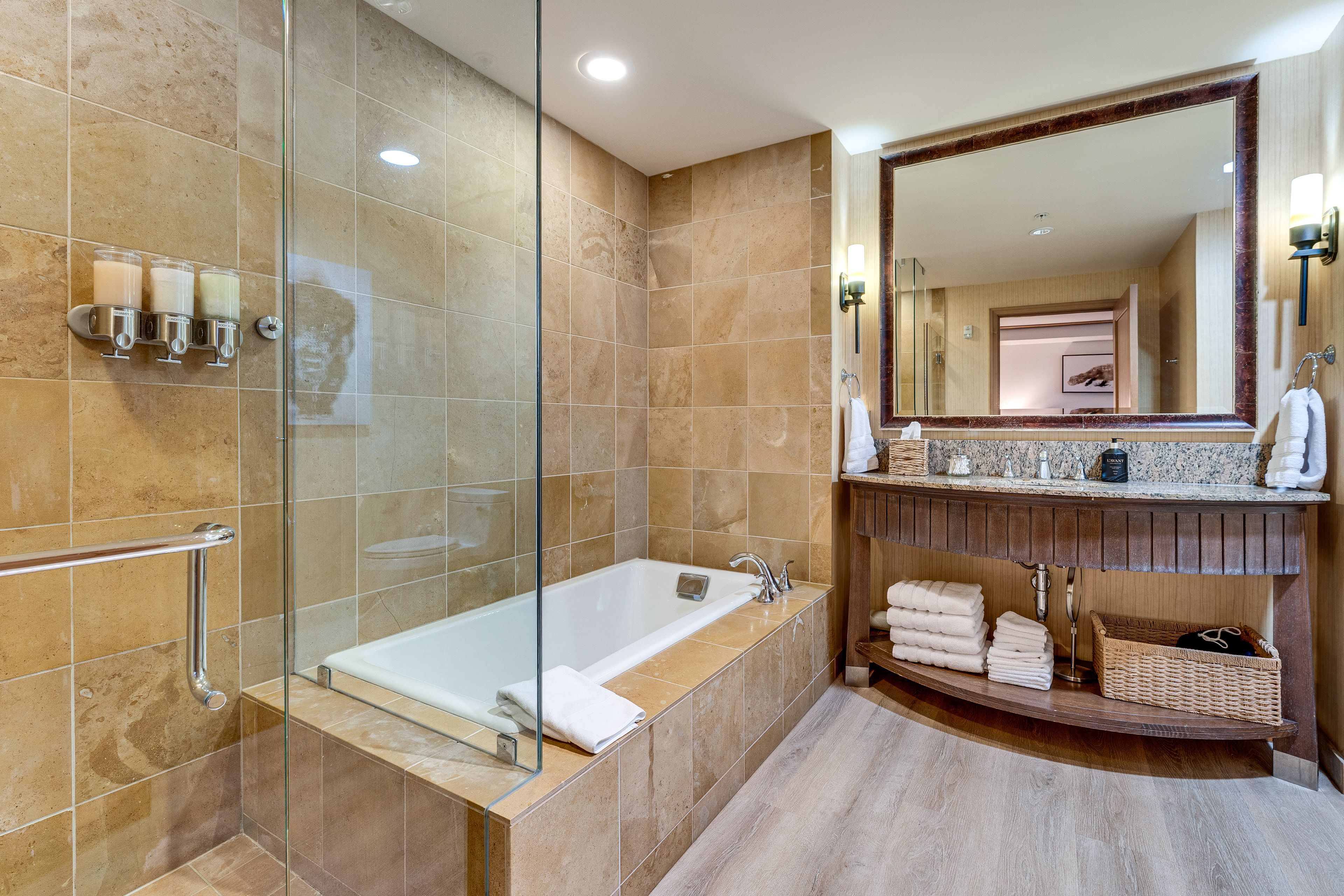 En-Suite Bathroom | Towels & Linens Provided