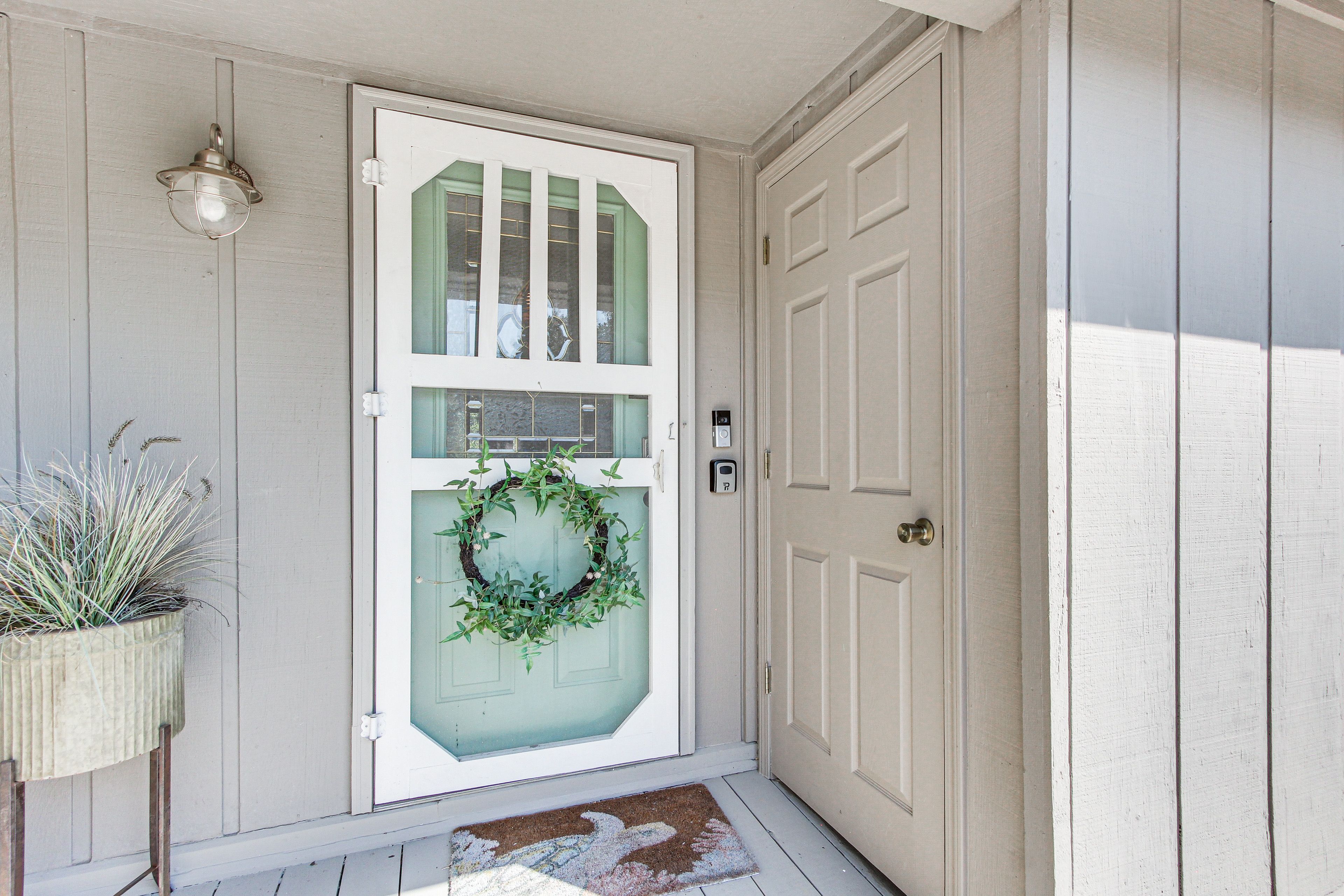 Townhome Exterior | Keyless Entry