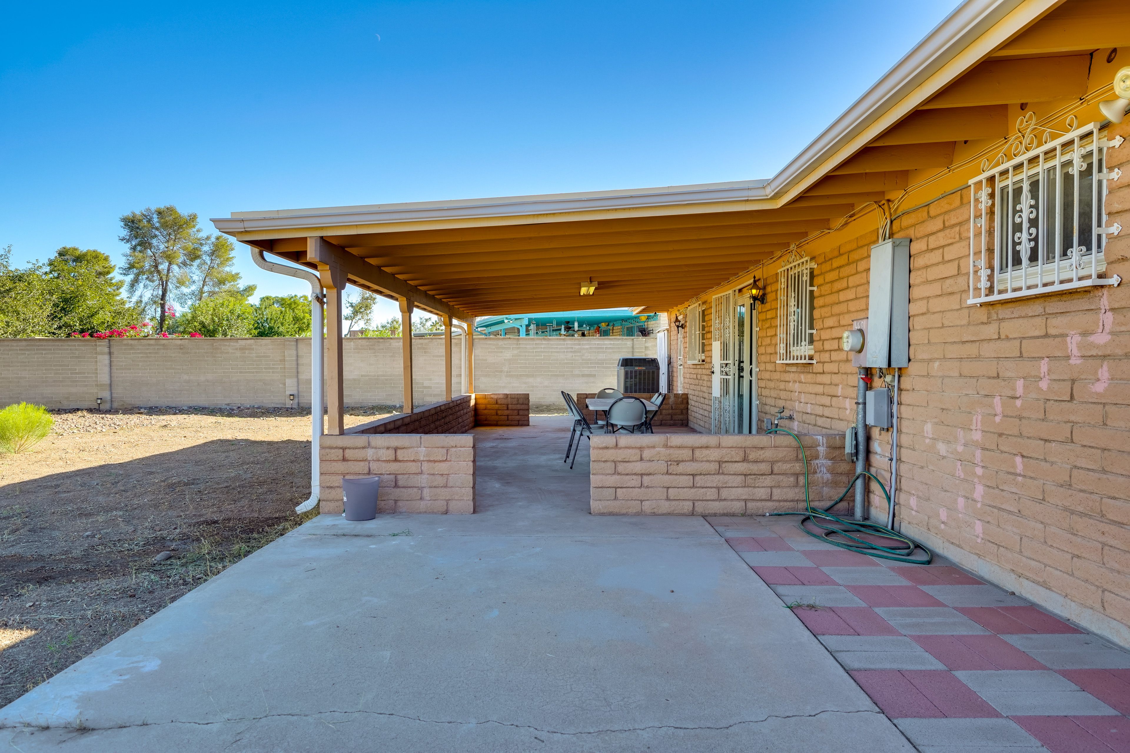 Backyard | Covered Patio
