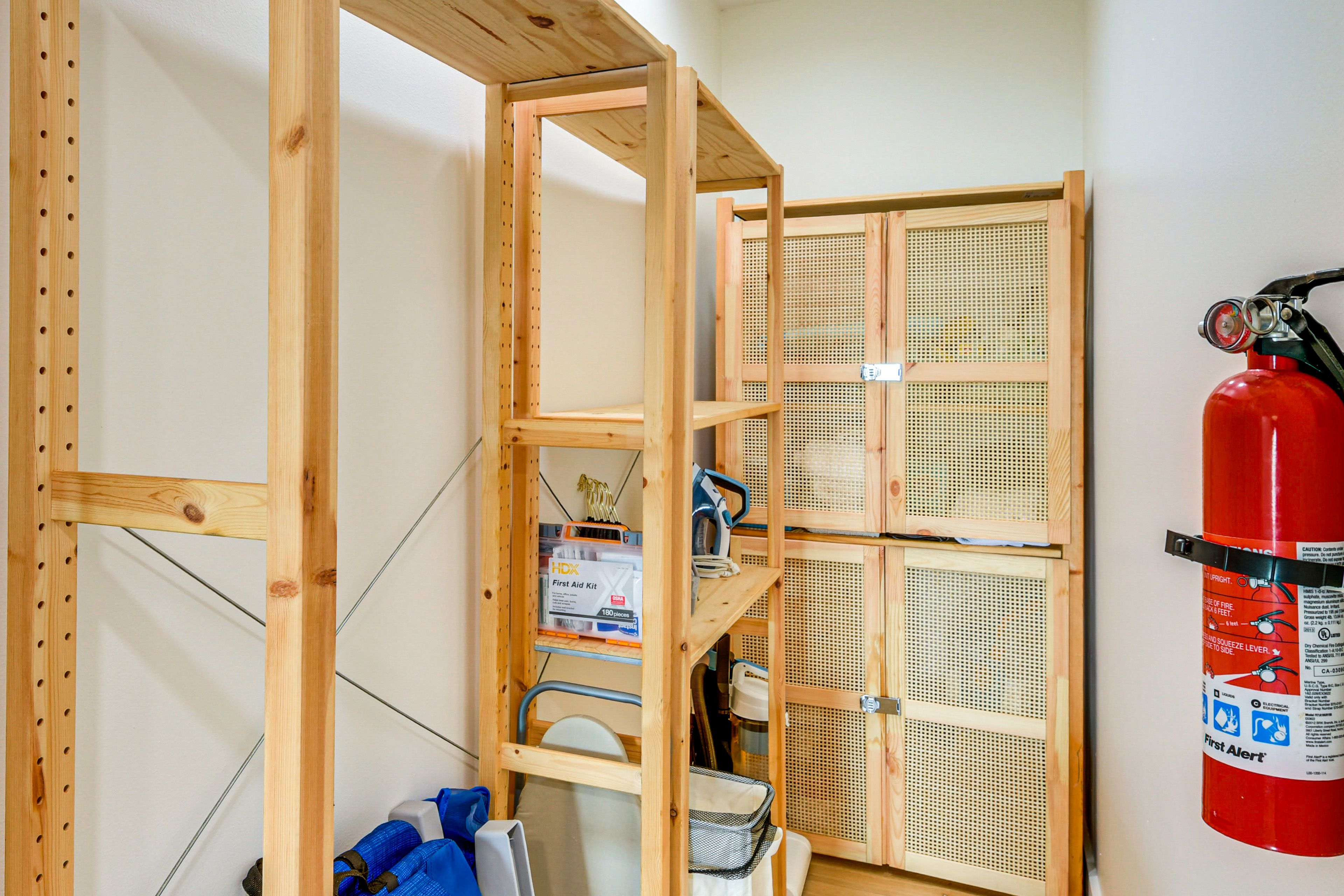 Storage Area | Beach Chairs