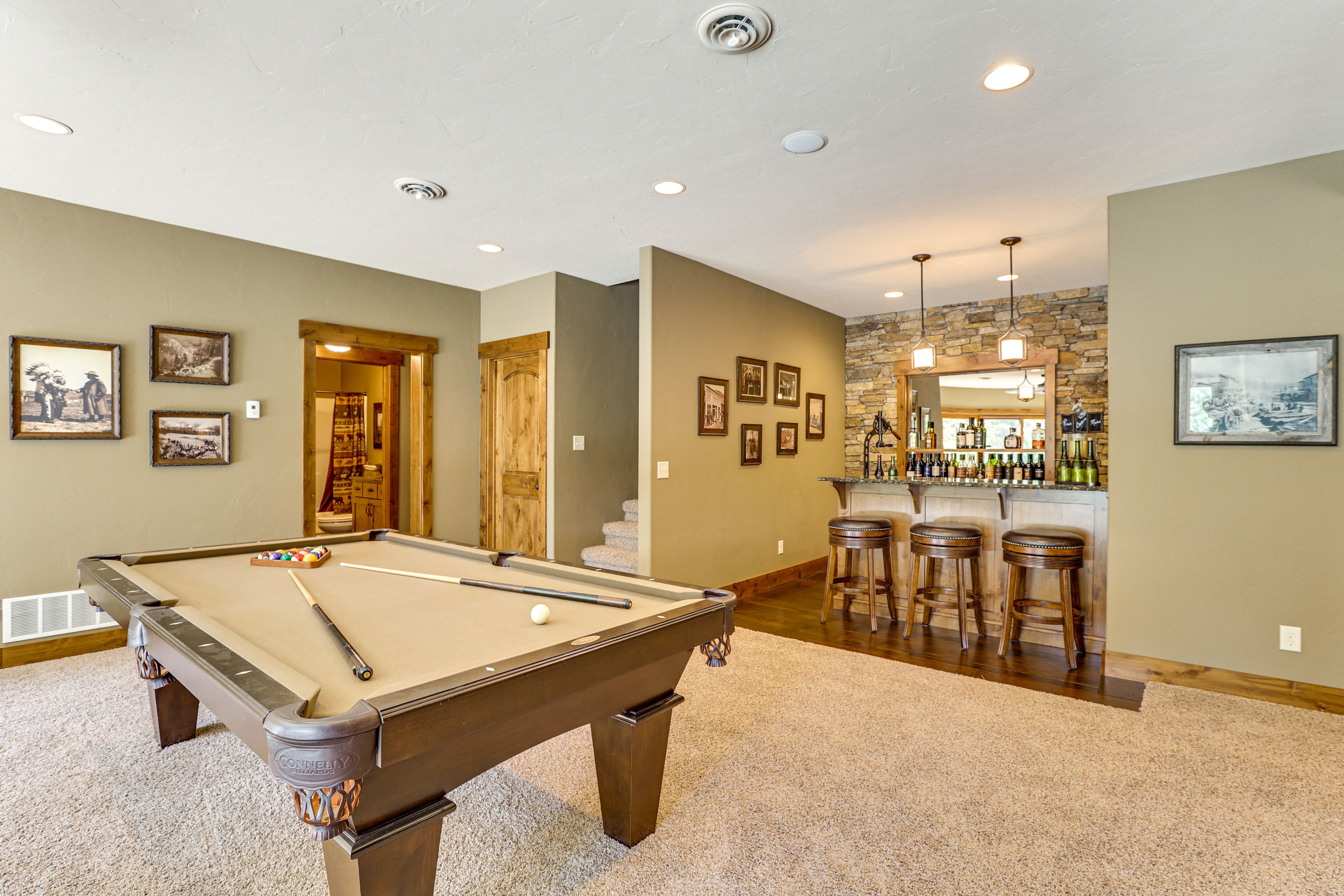 Lower Living Area | Basement