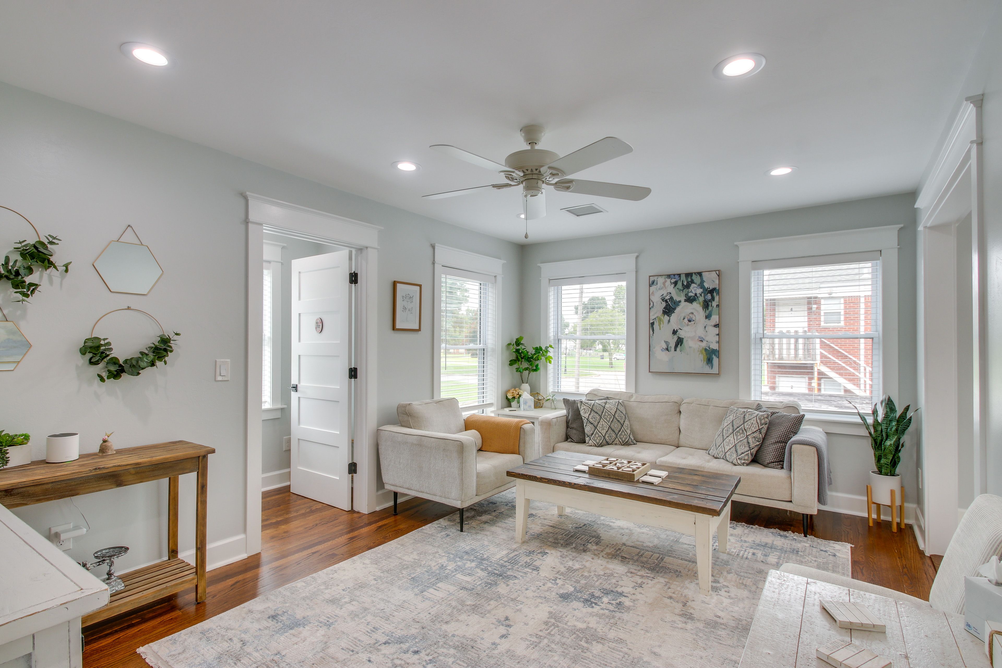 Oklahoma City Vacation Rental | 2BR | 1BA | 1,000 Sq Ft  | Steps Required
