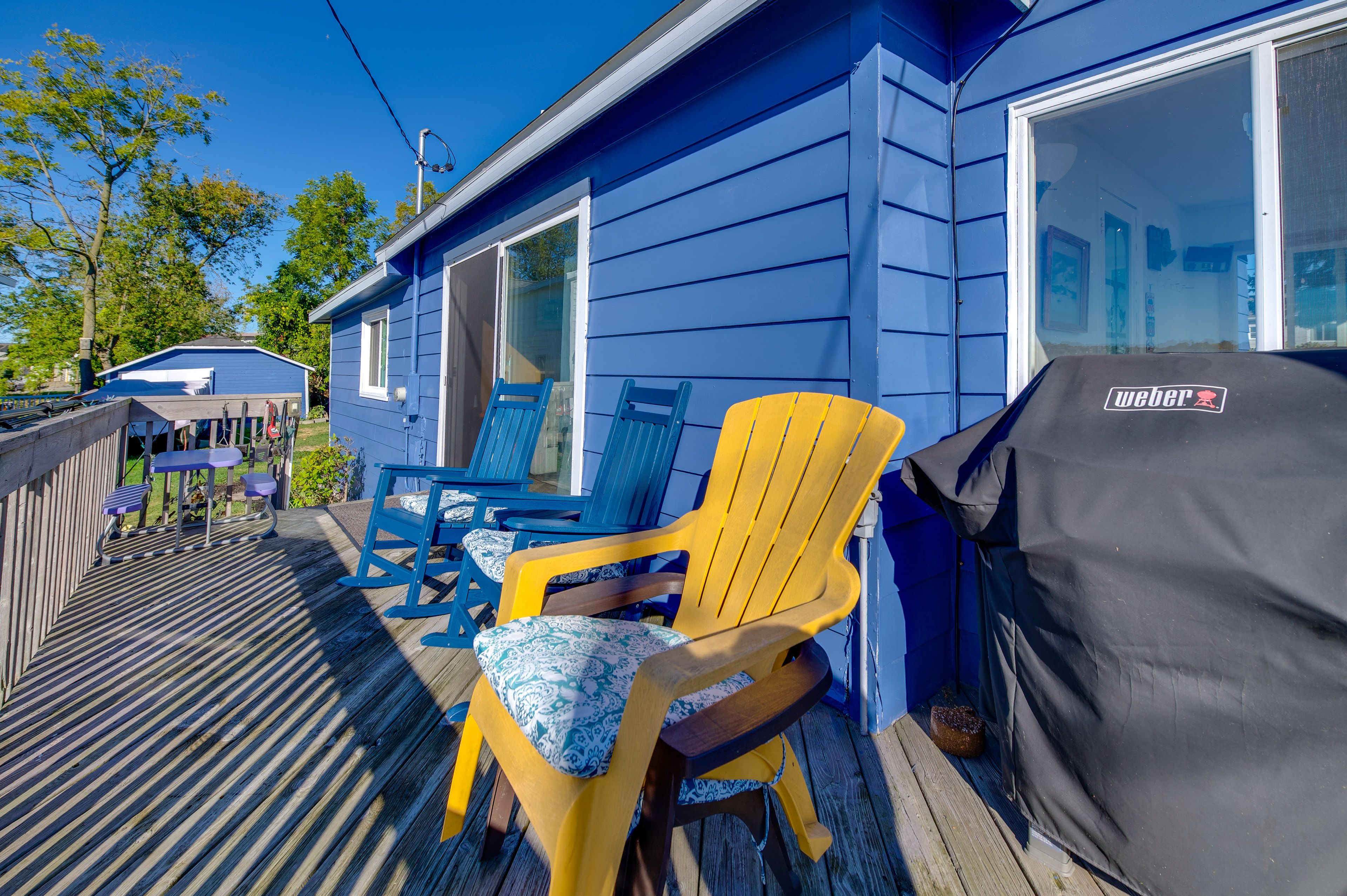 Furnished Deck | Charcoal Grill | Gas Grill