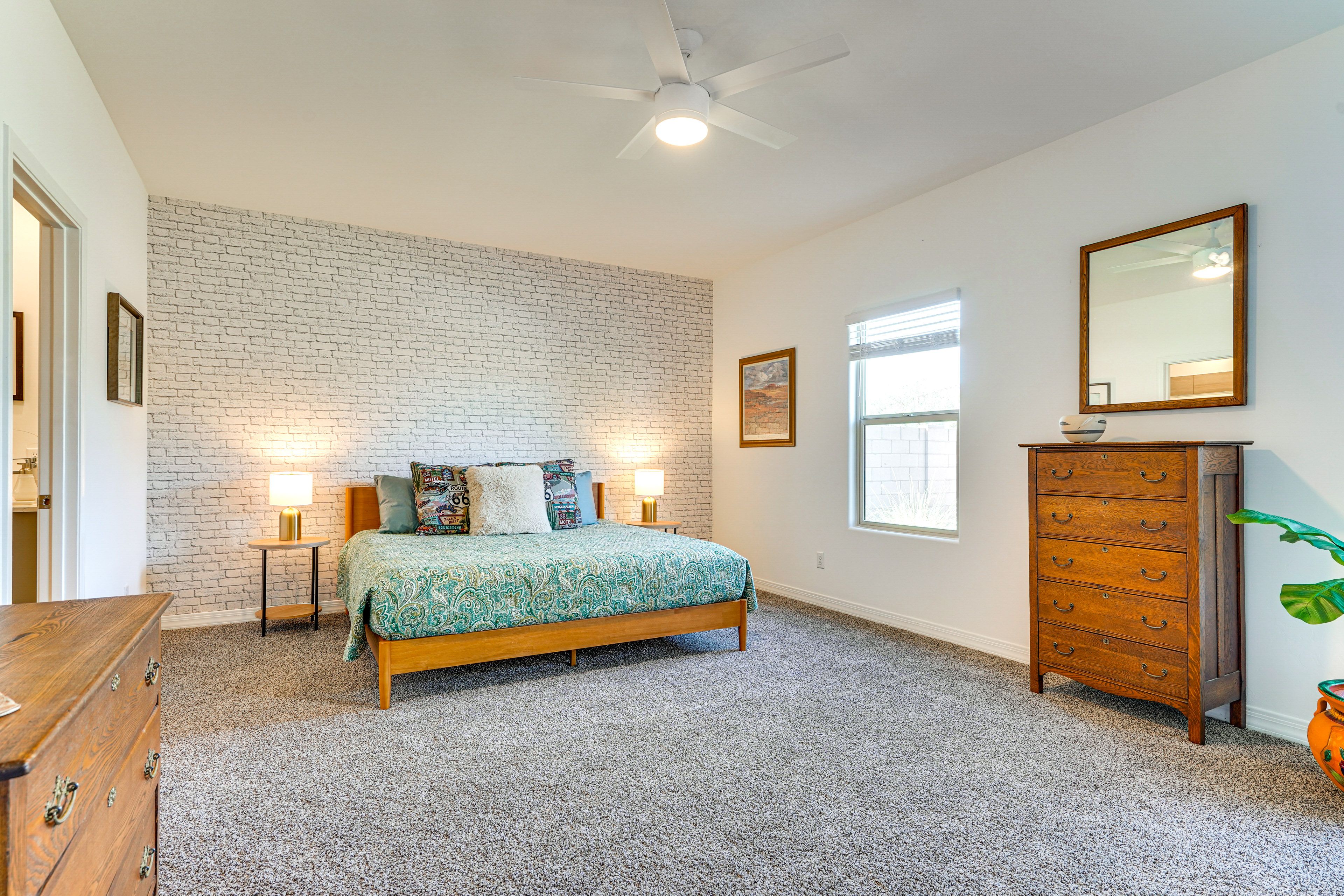 Bedroom 1 | King Bed | Walk-In Closet