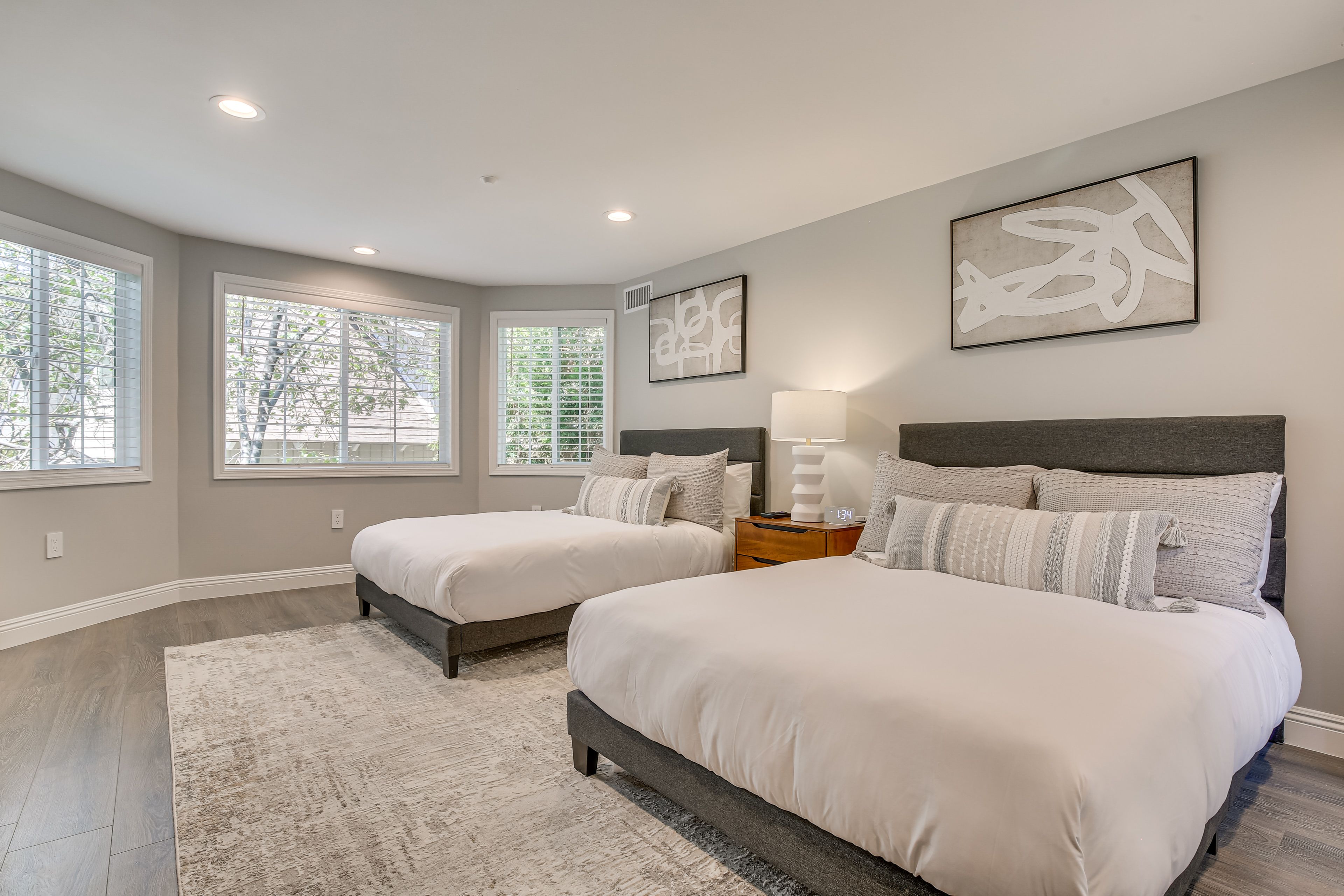 Bedroom 3 | 2 Full Beds | Lower Level