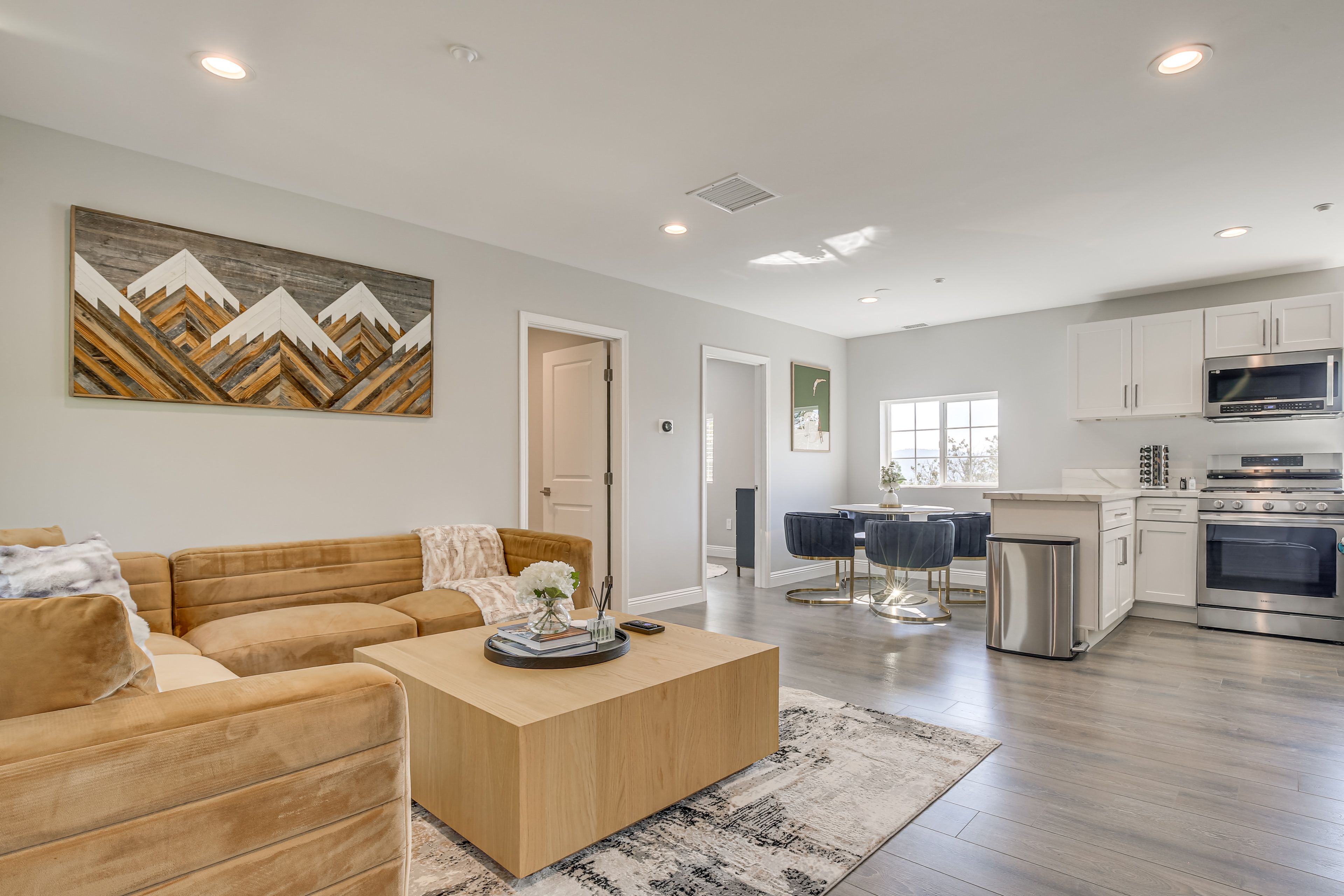 Sitting Room | Full Kitchen | Basement Level