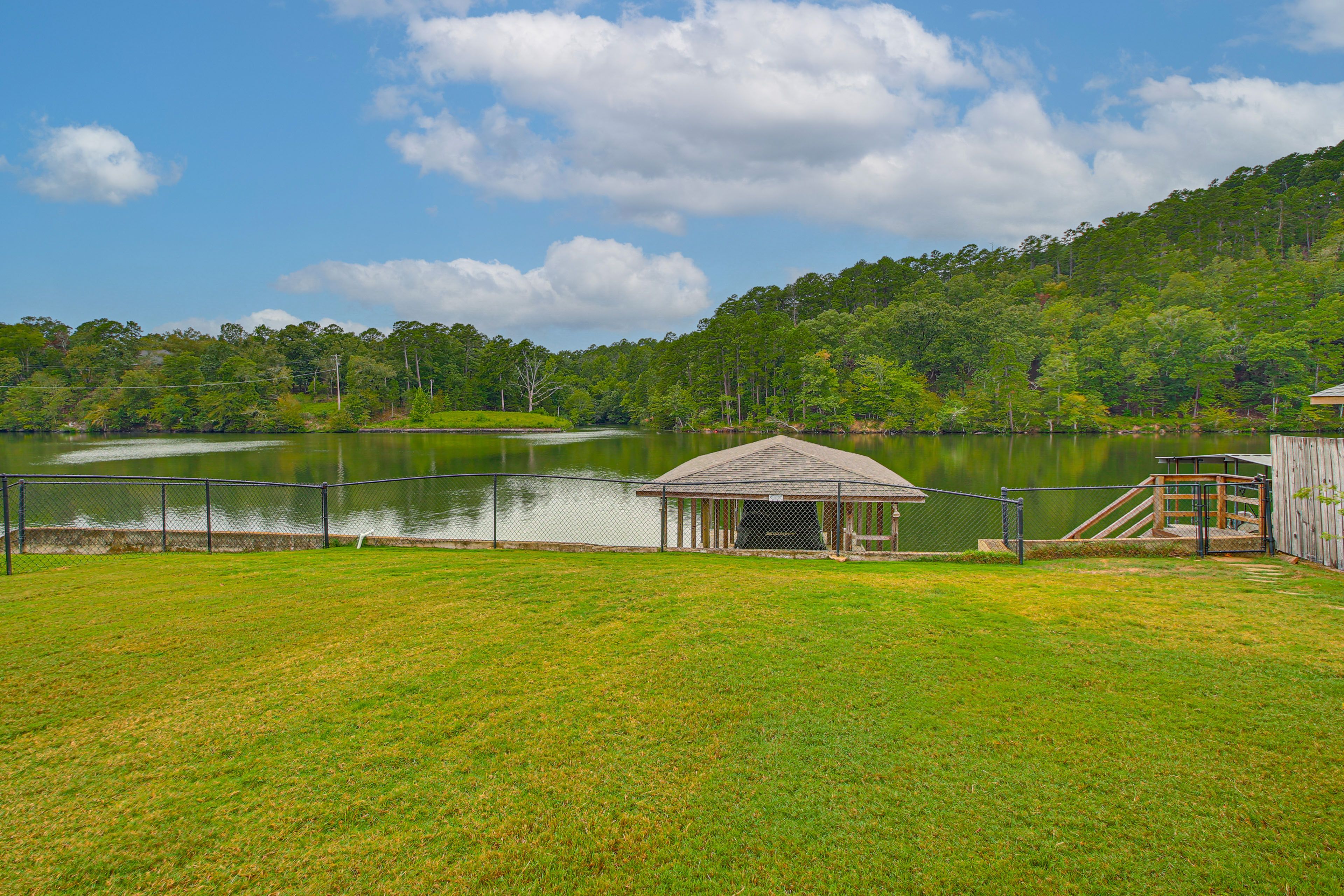 Fenced Backyard | Water Views