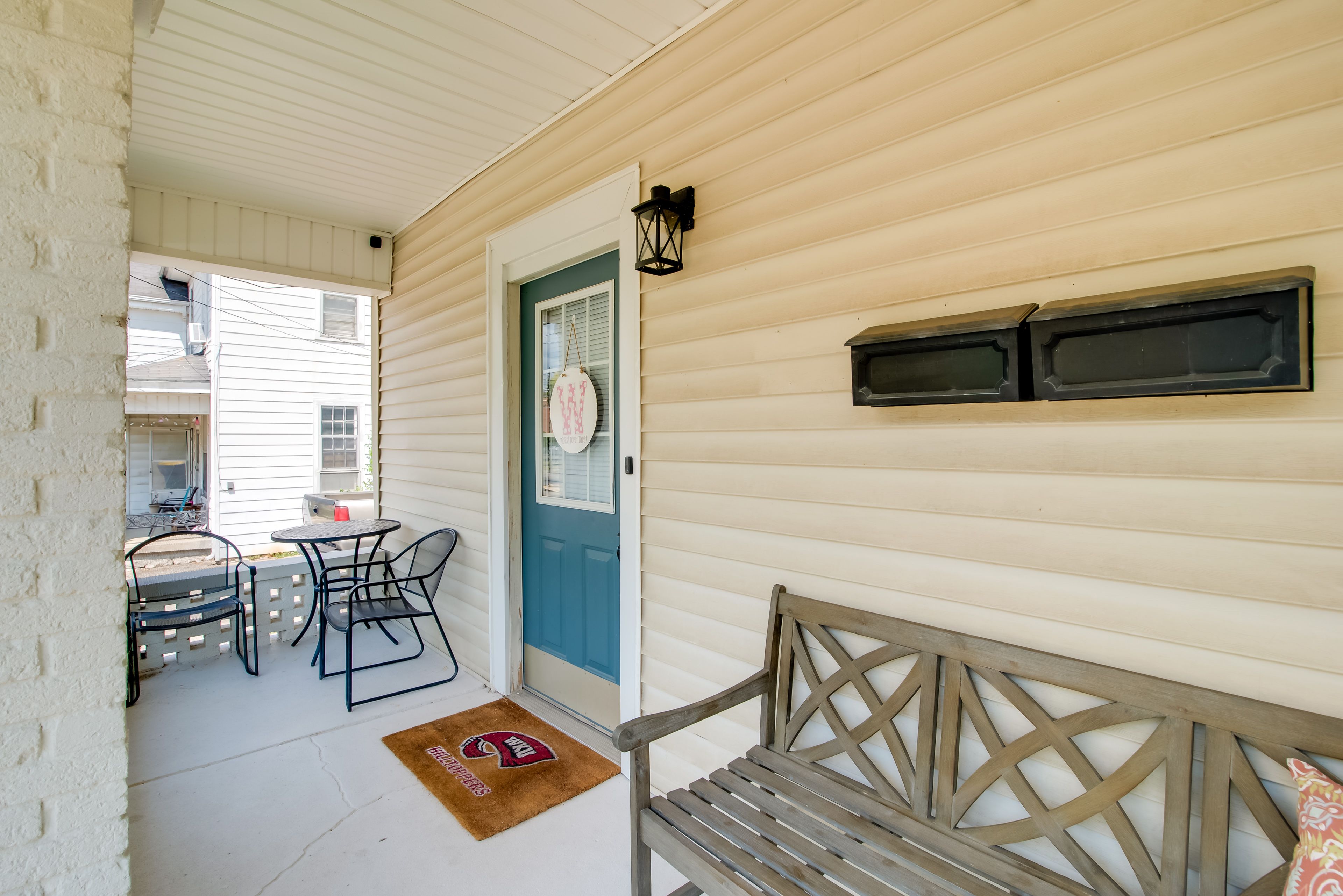 Home Entrance | Shared Front Porch