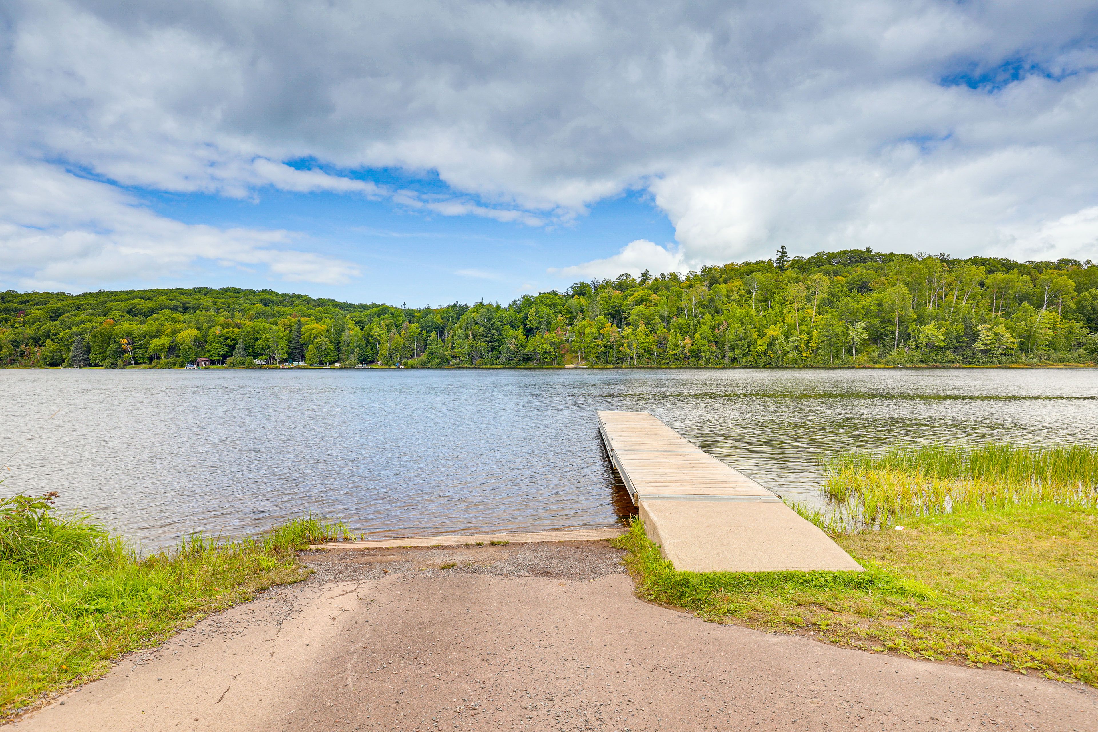 Condo Exterior | Walk to Weber Lake Campground & Weber Lake | Public Boat Launch