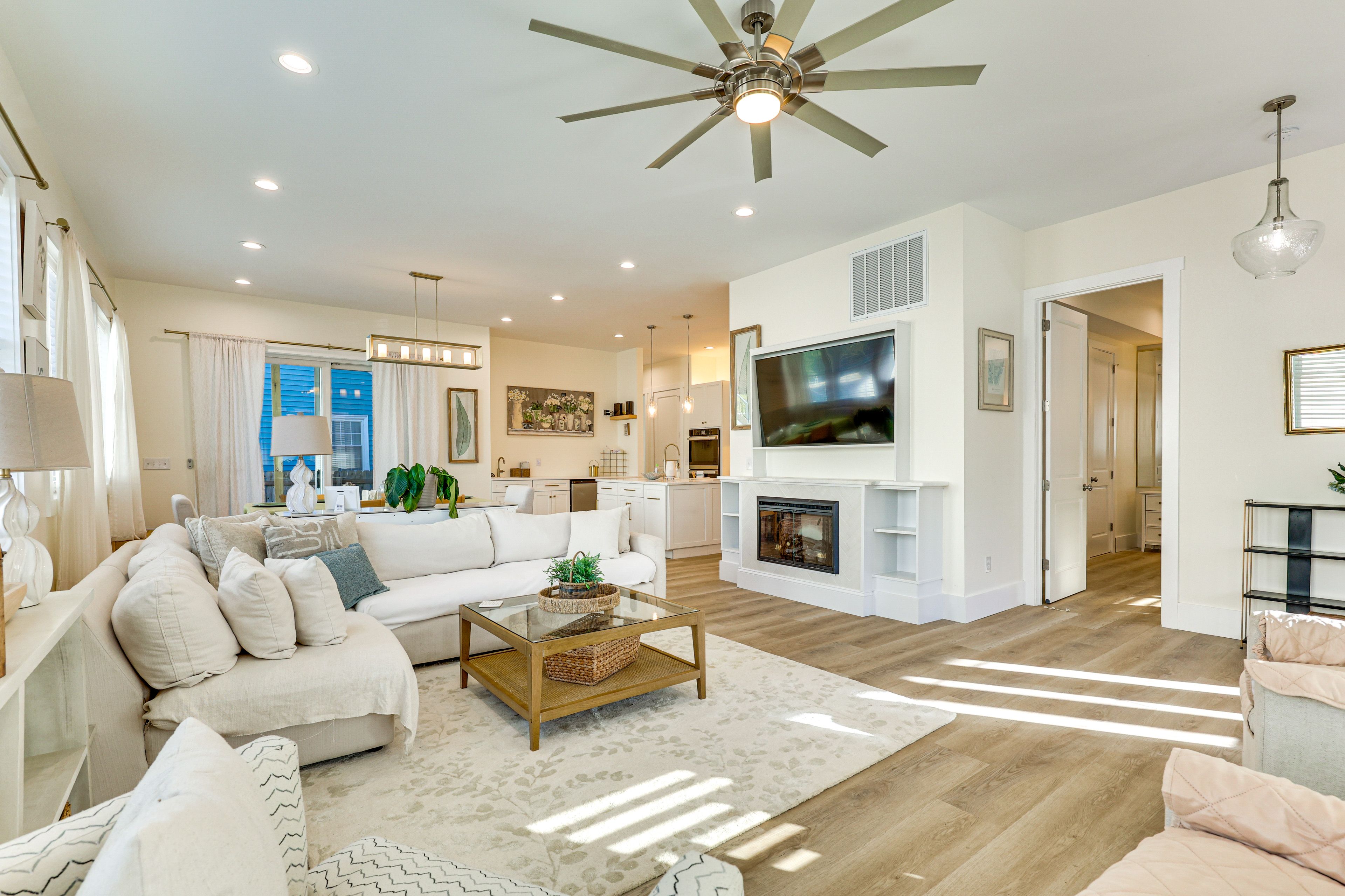 Wilmington Vacation Rental | 3BR | 3BA | 1,750 Sq Ft | 5 Steps to Enter