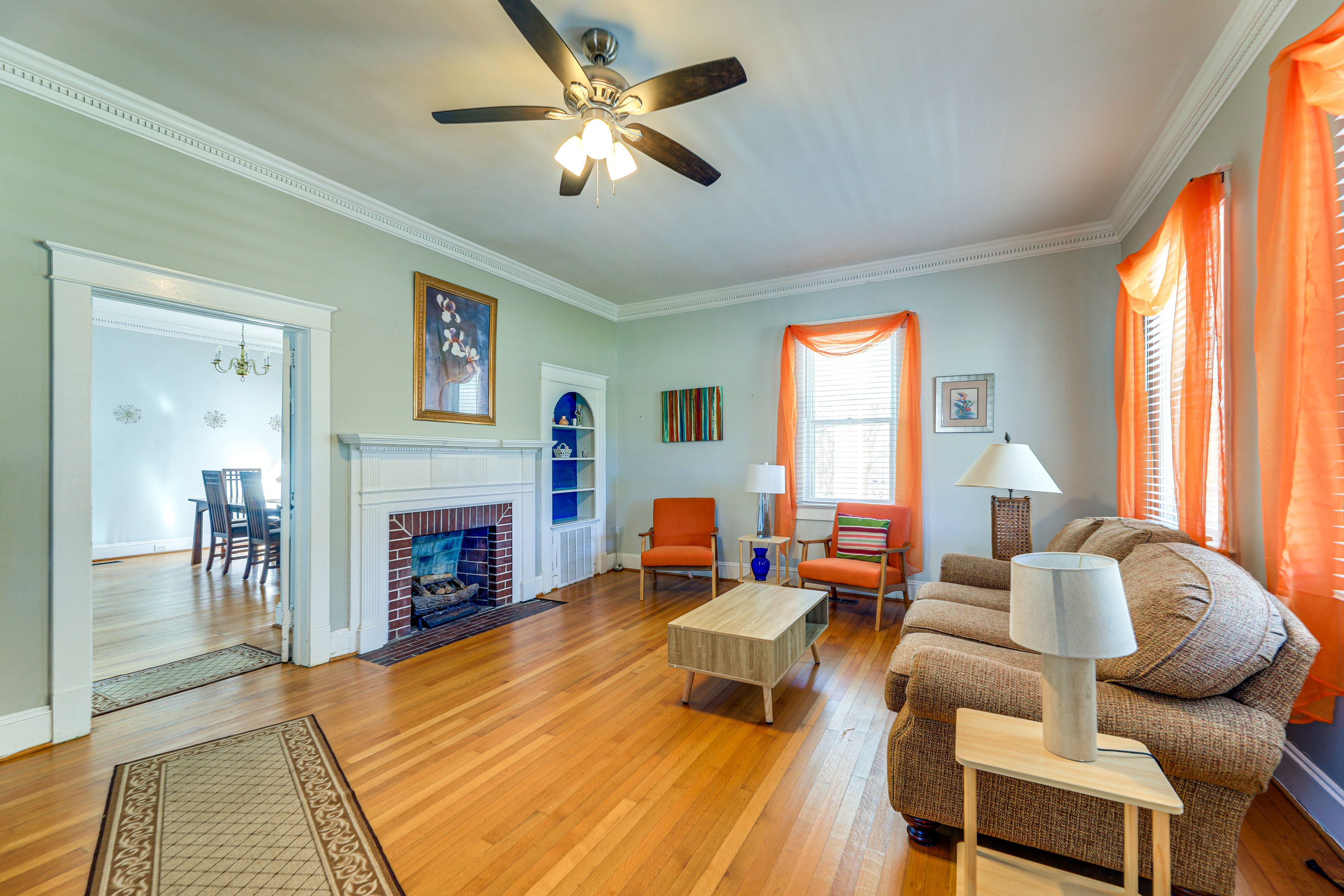 Living Room | 1st Floor | Central A/C & Heating