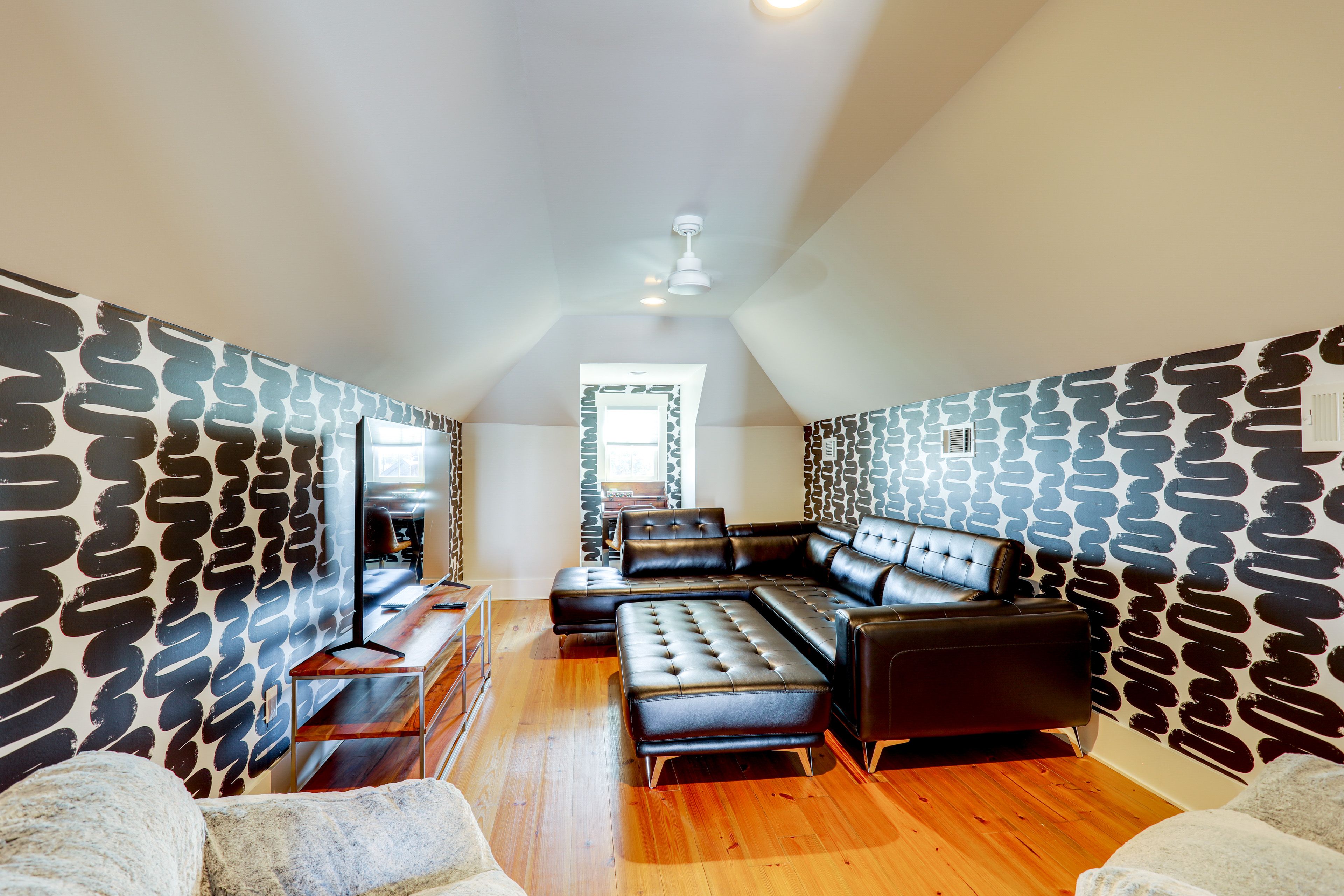 Living Room | 3rd Floor | Laptop-Friendly Workspace | Smart TV