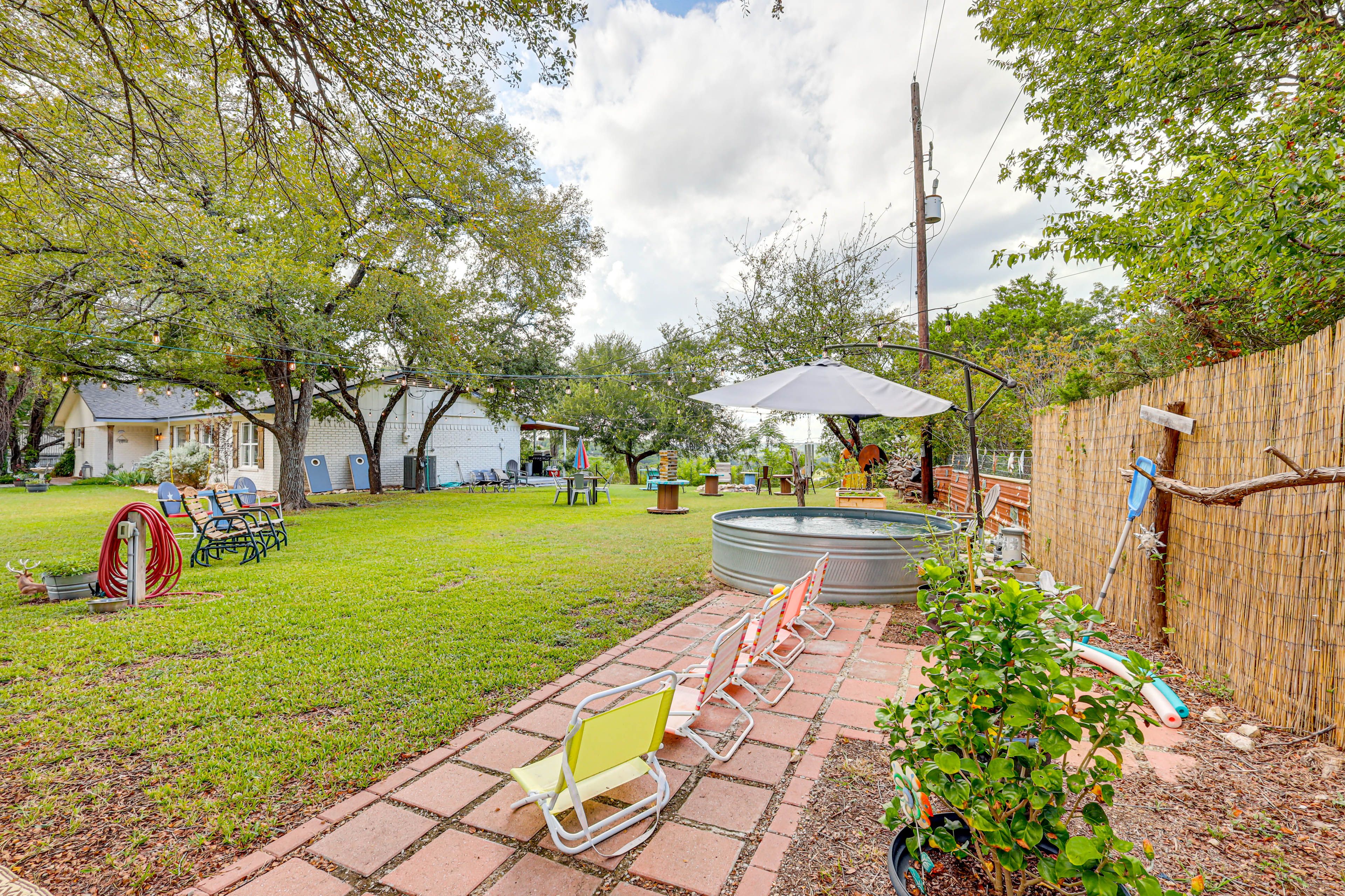 Patio | Stock Tank Pool