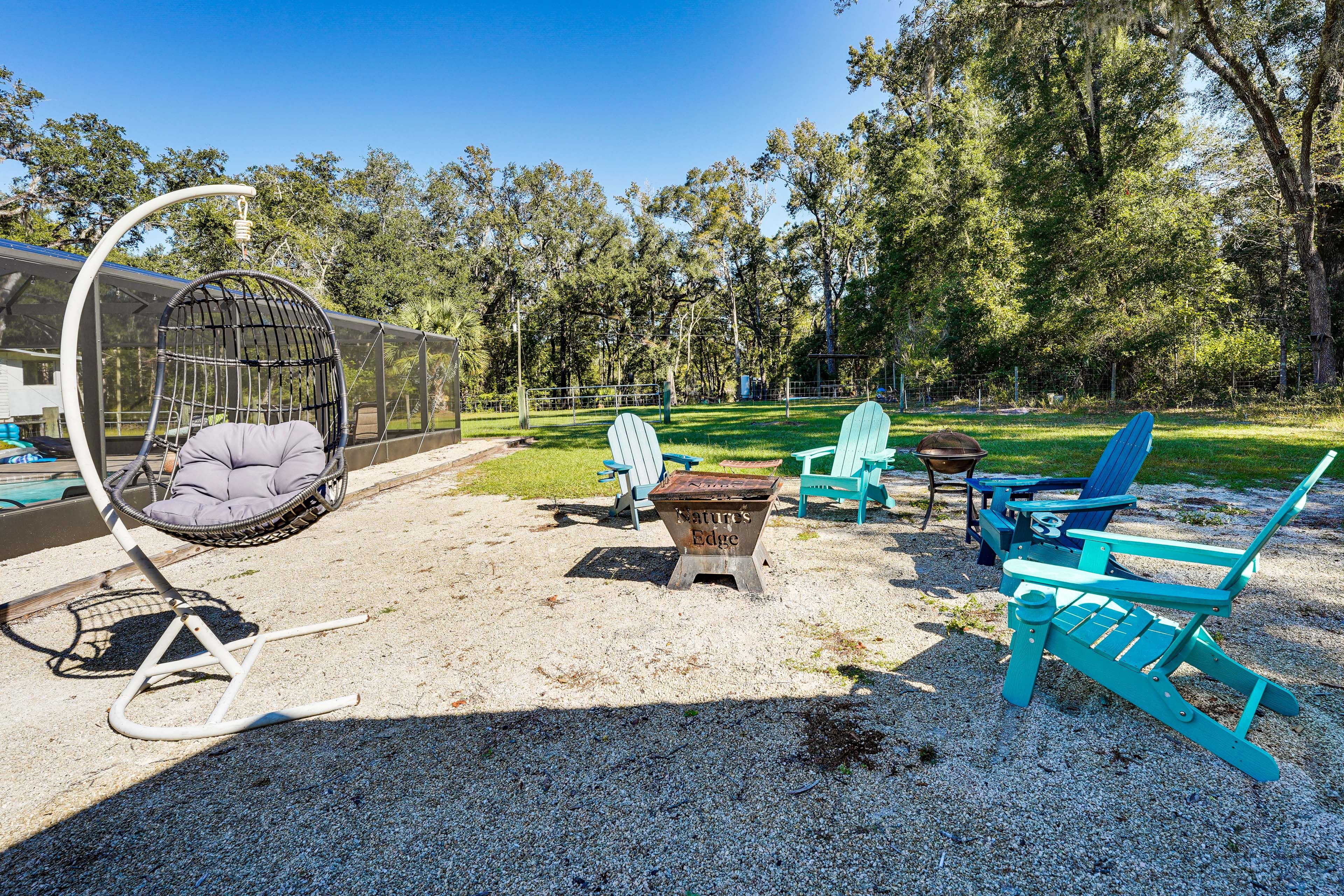 Wood-Burning Fire Pit