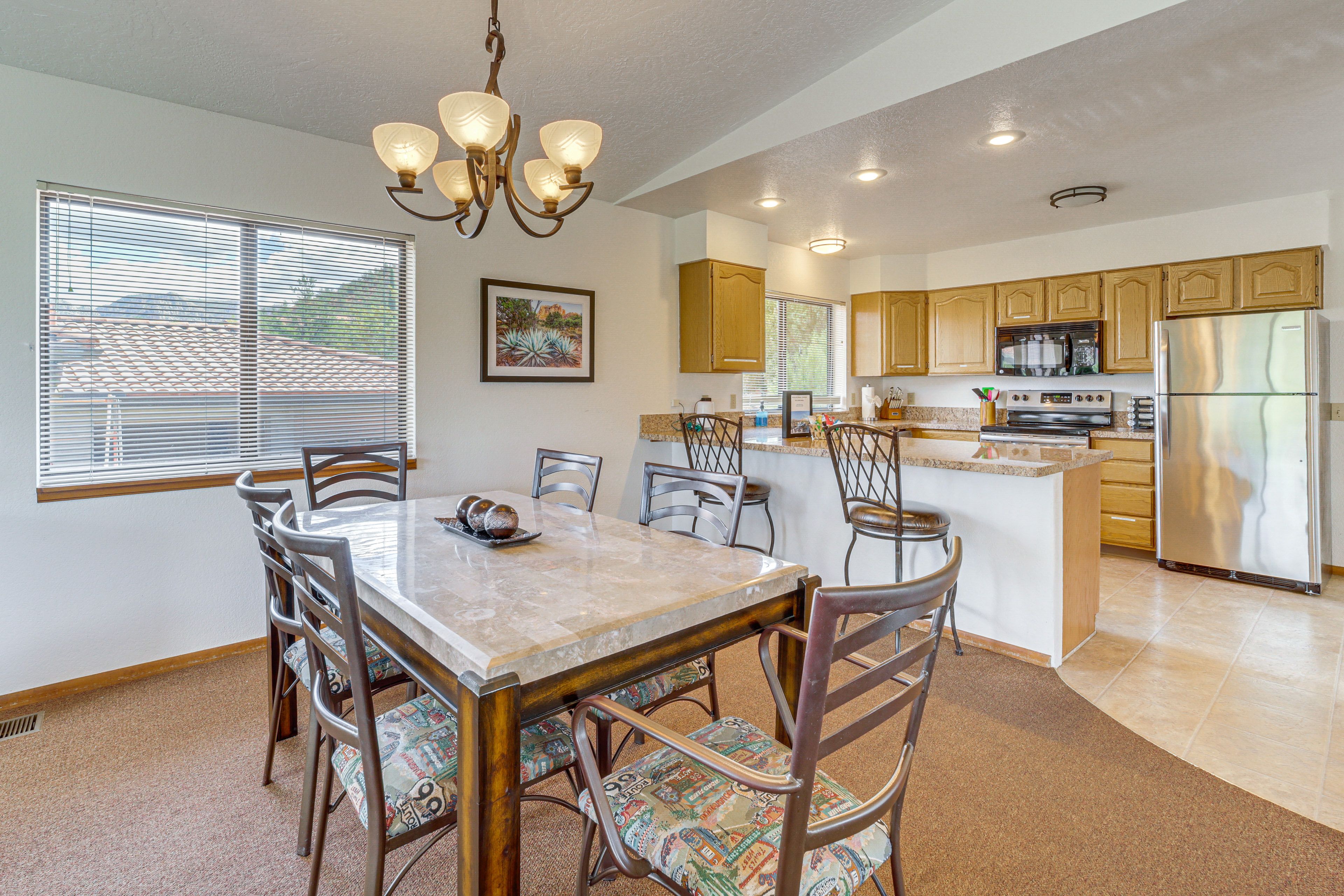 Dining Area | Main Level | Dishware & Flatware Provided