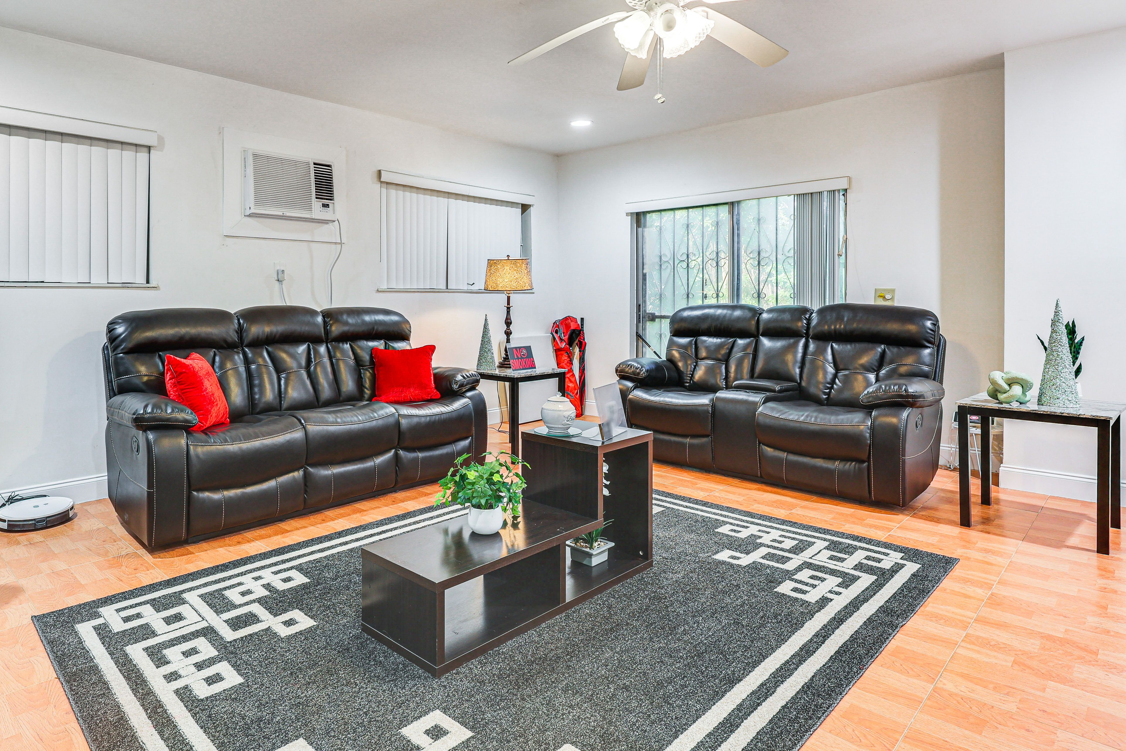 Living Room | Smart TV | Laptop-Friendly Workspace