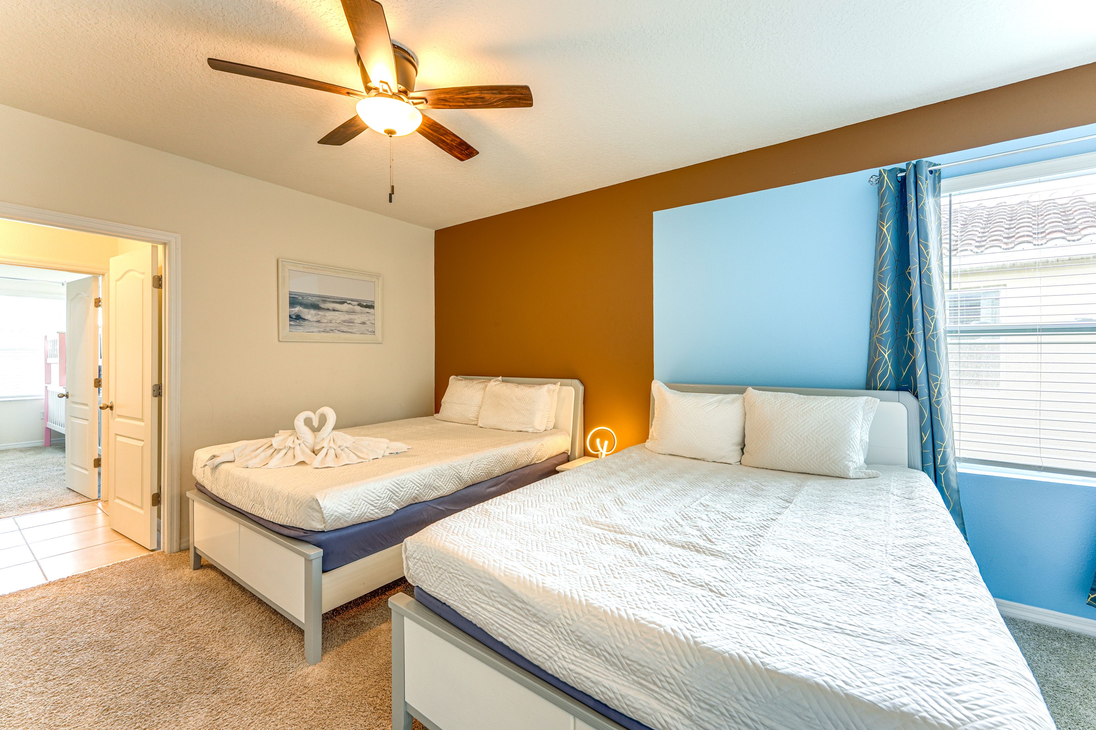 Bedroom 6 | 2nd Floor | Full Bed | Twin Bed