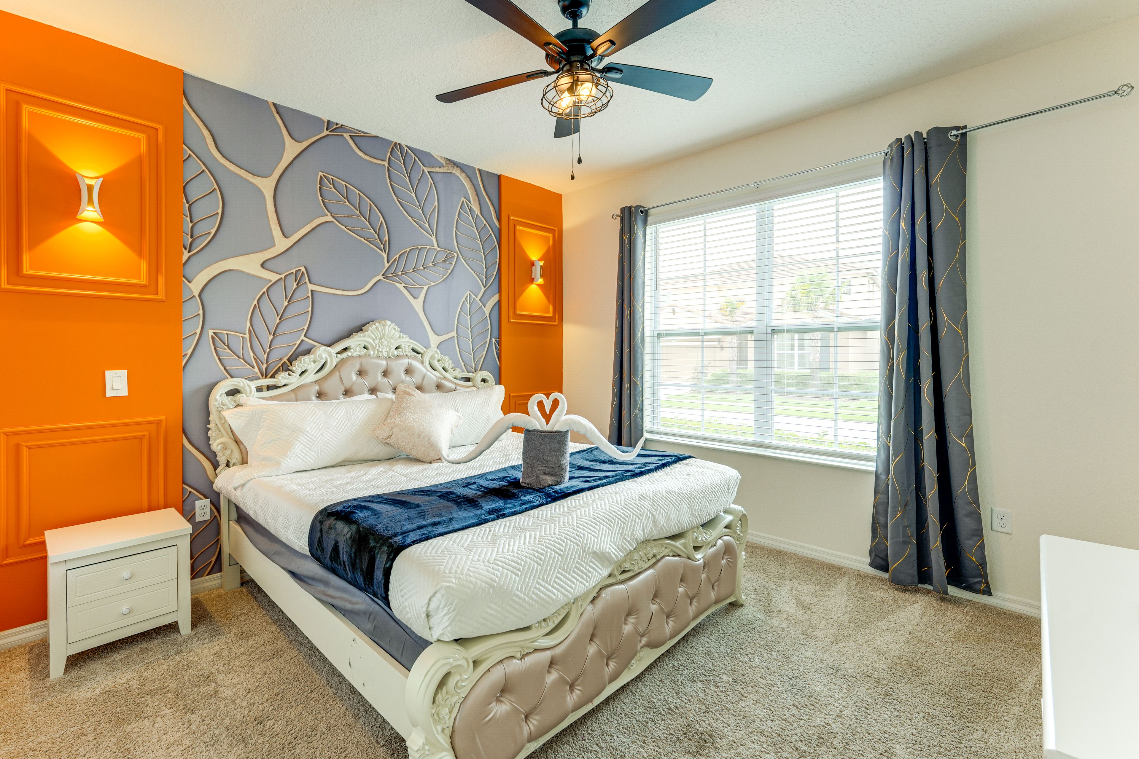 Bedroom 1 | 1st Floor | King Bed | Linens Provided